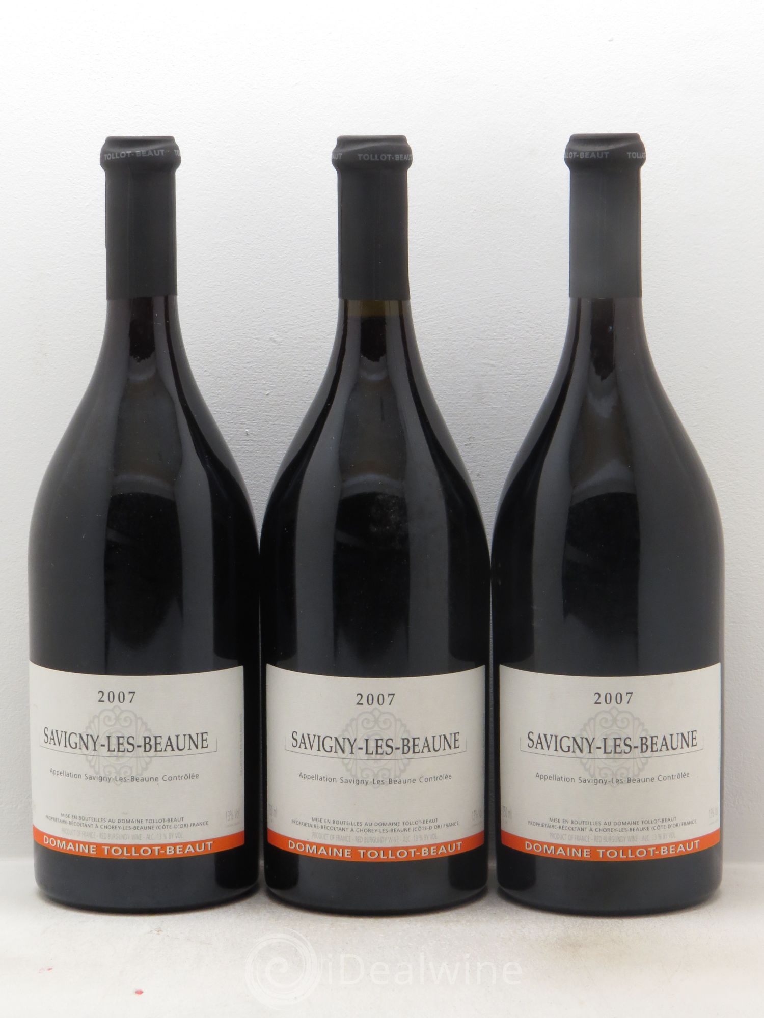 Savigny-lès-Beaune 2007 - Lot de 3 bouteilles - 0