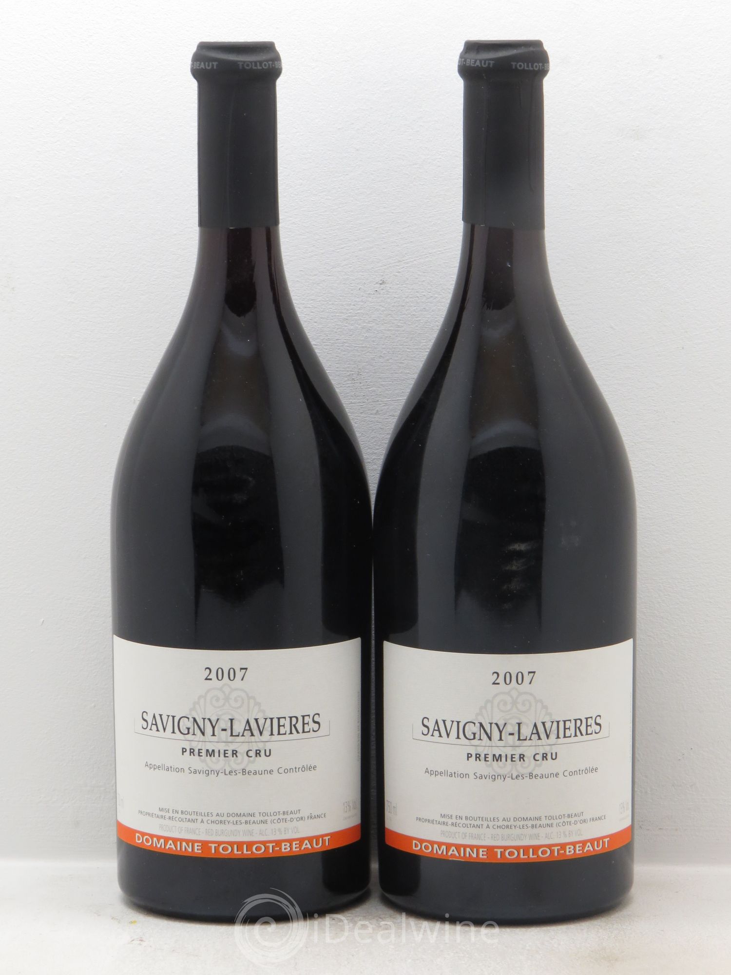 Savigny-lès-Beaune 1er Cru 2007 - Lot de 2 bouteilles - 0