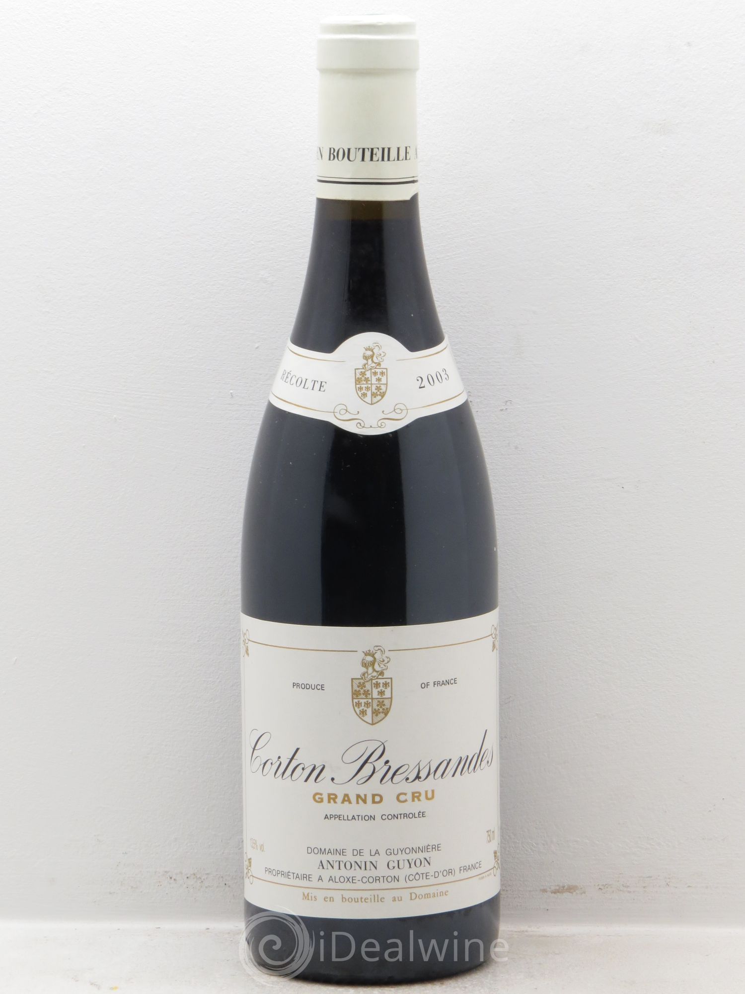 Corton Grand Cru A.Guyon 2003 - Lot de 1 bouteille - 0