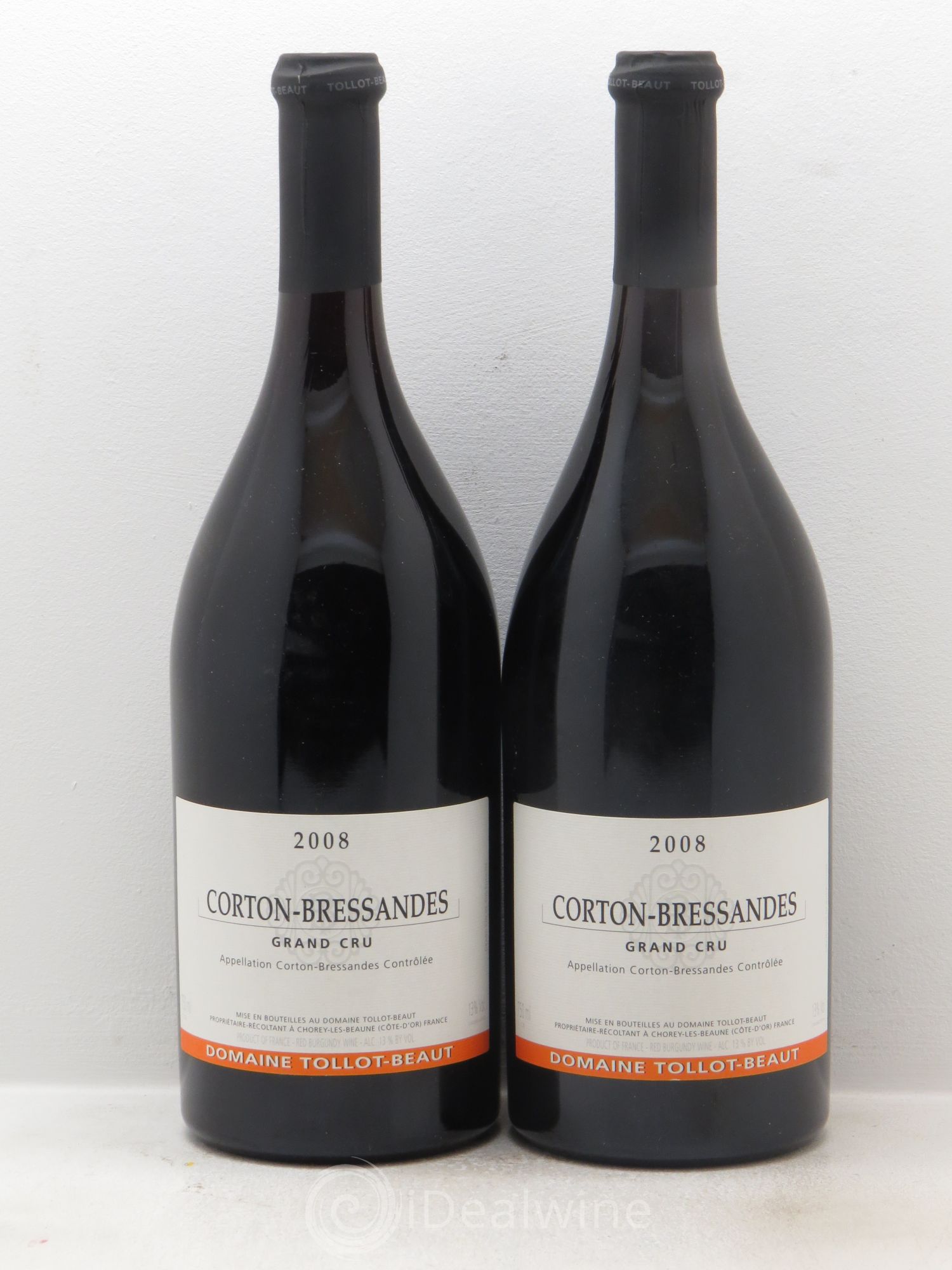 Corton Grand Cru 2008 - Lot de 2 bouteilles - 0