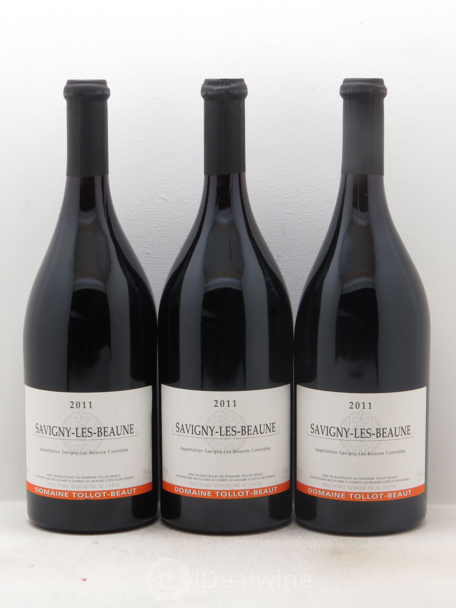 Savigny-lès-Beaune 2011 - Lot de 3 bouteilles - 0