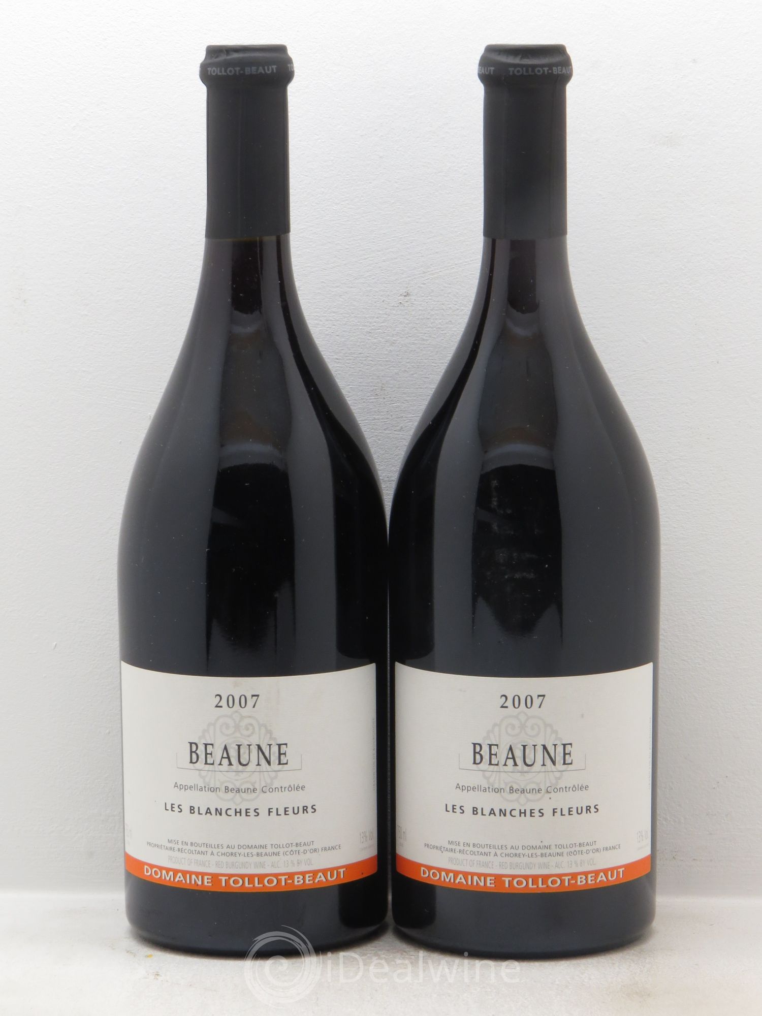 Beaune Les Blanches Fleurs 2007 - Lotto di 2 bottiglie - 0