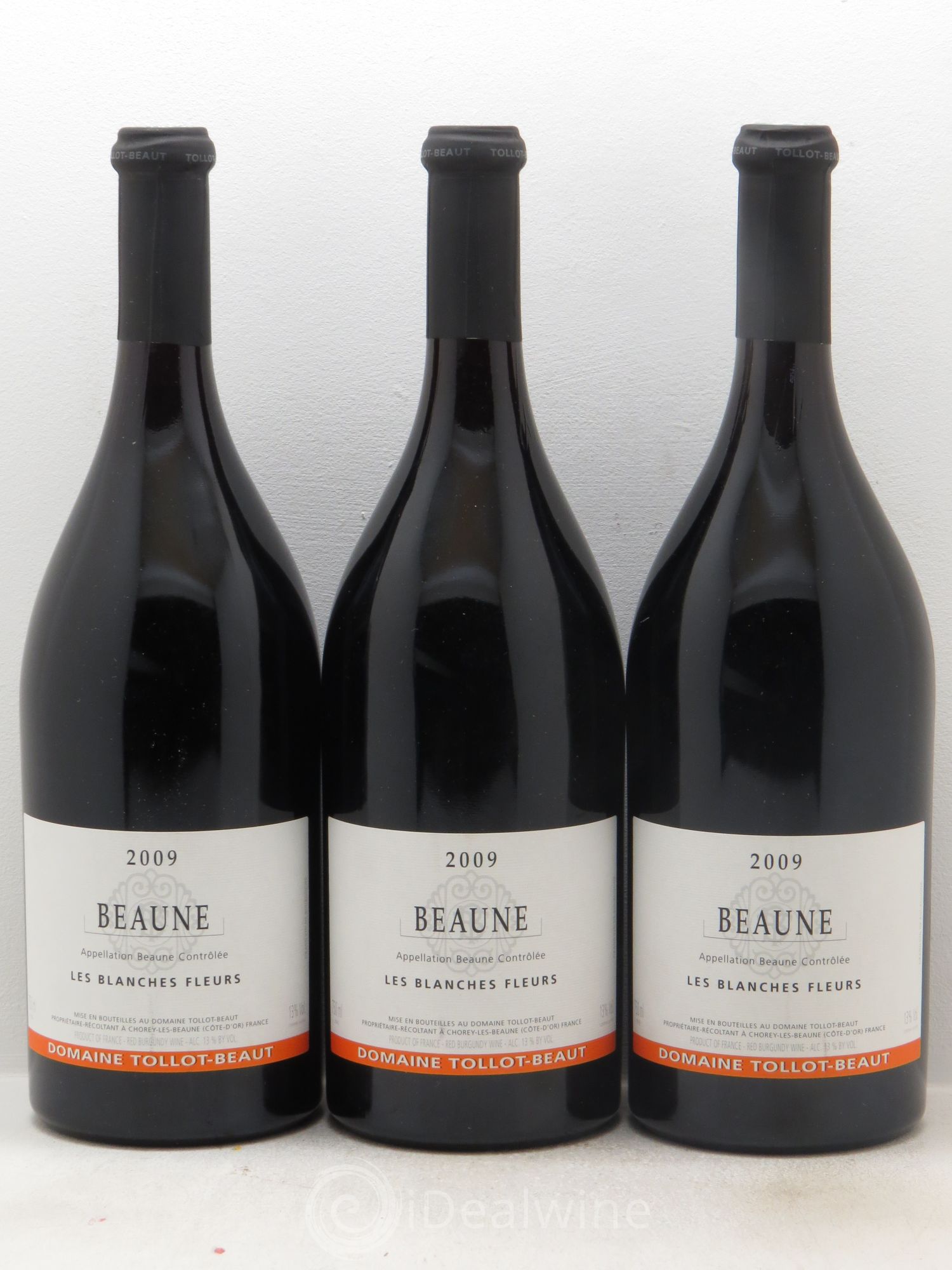 Beaune Les Blanches Fleurs 2009 - Lot de 3 bouteilles - 0