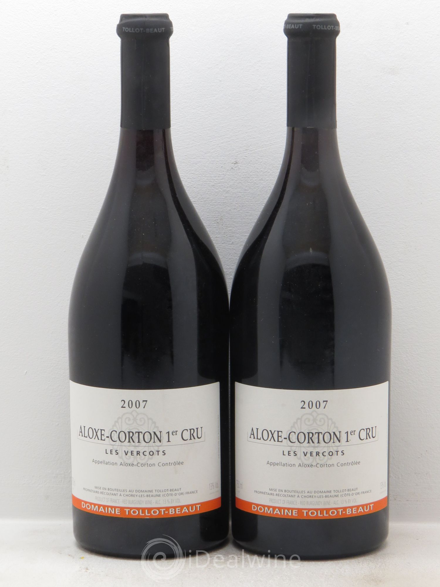 Aloxe-Corton 1er Cru 2007 - Lot de 2 bouteilles - 0