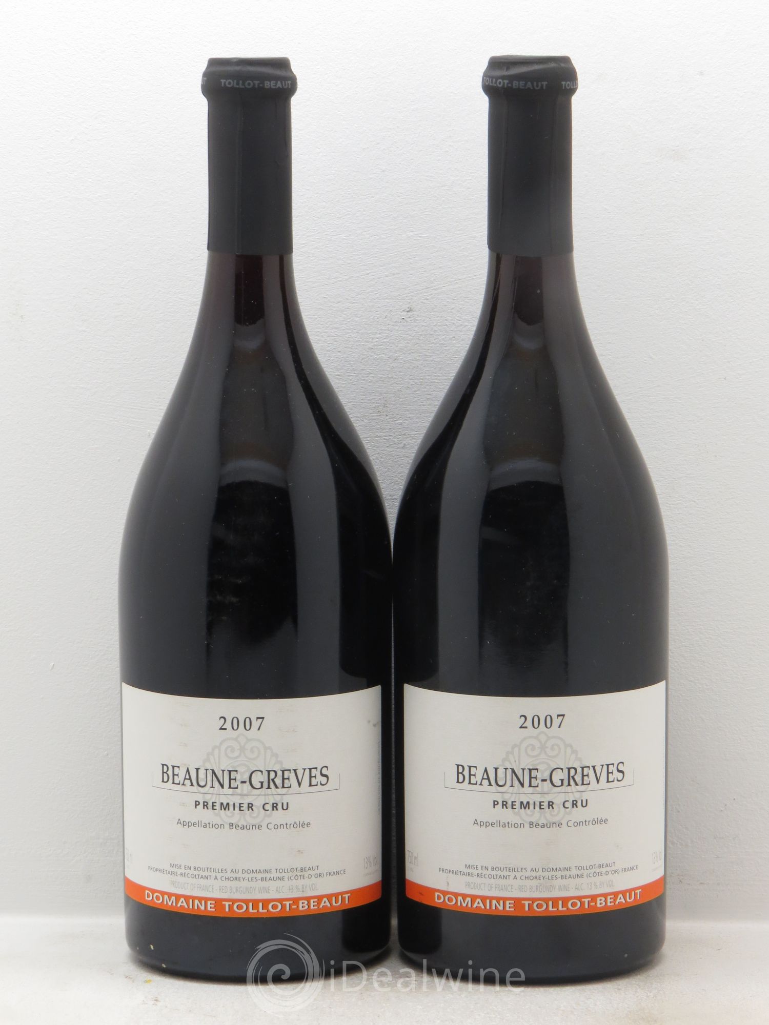 Beaune 1er Cru 2007 - Lot de 2 bouteilles - 0