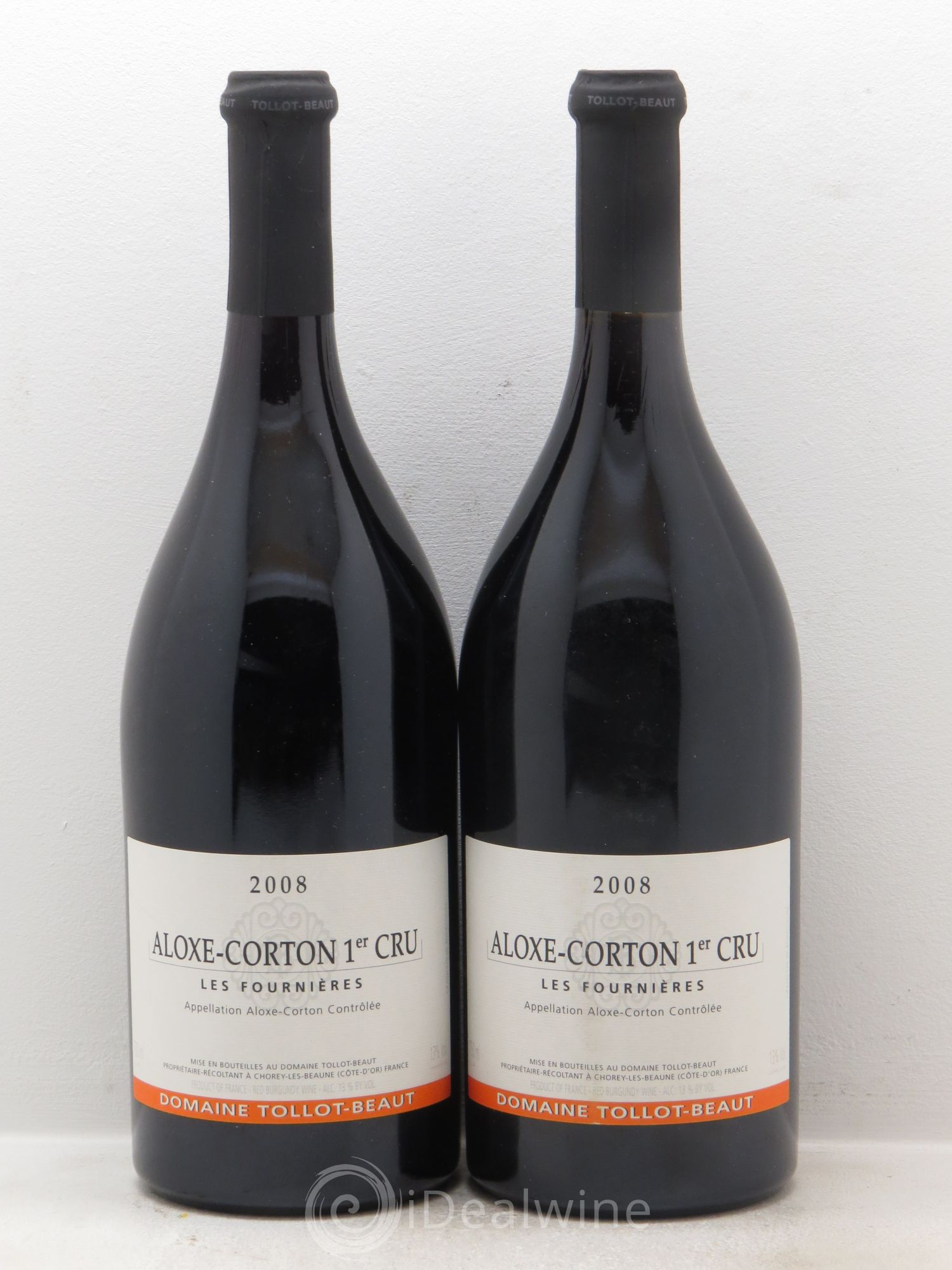 Aloxe-Corton 1er Cru 2008 - Lot de 2 bouteilles - 0