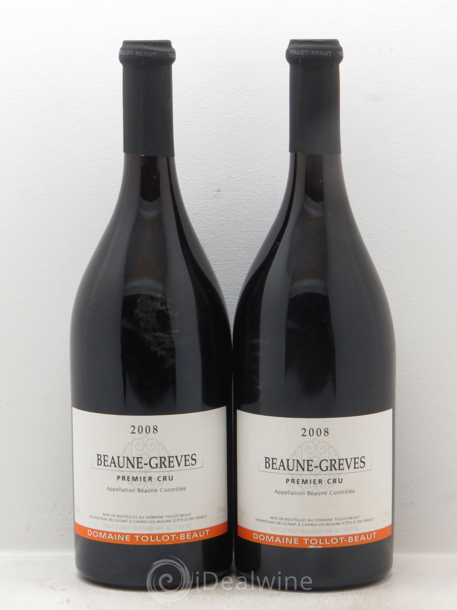 Beaune 1er Cru 2008 - Lot de 2 bouteilles - 0