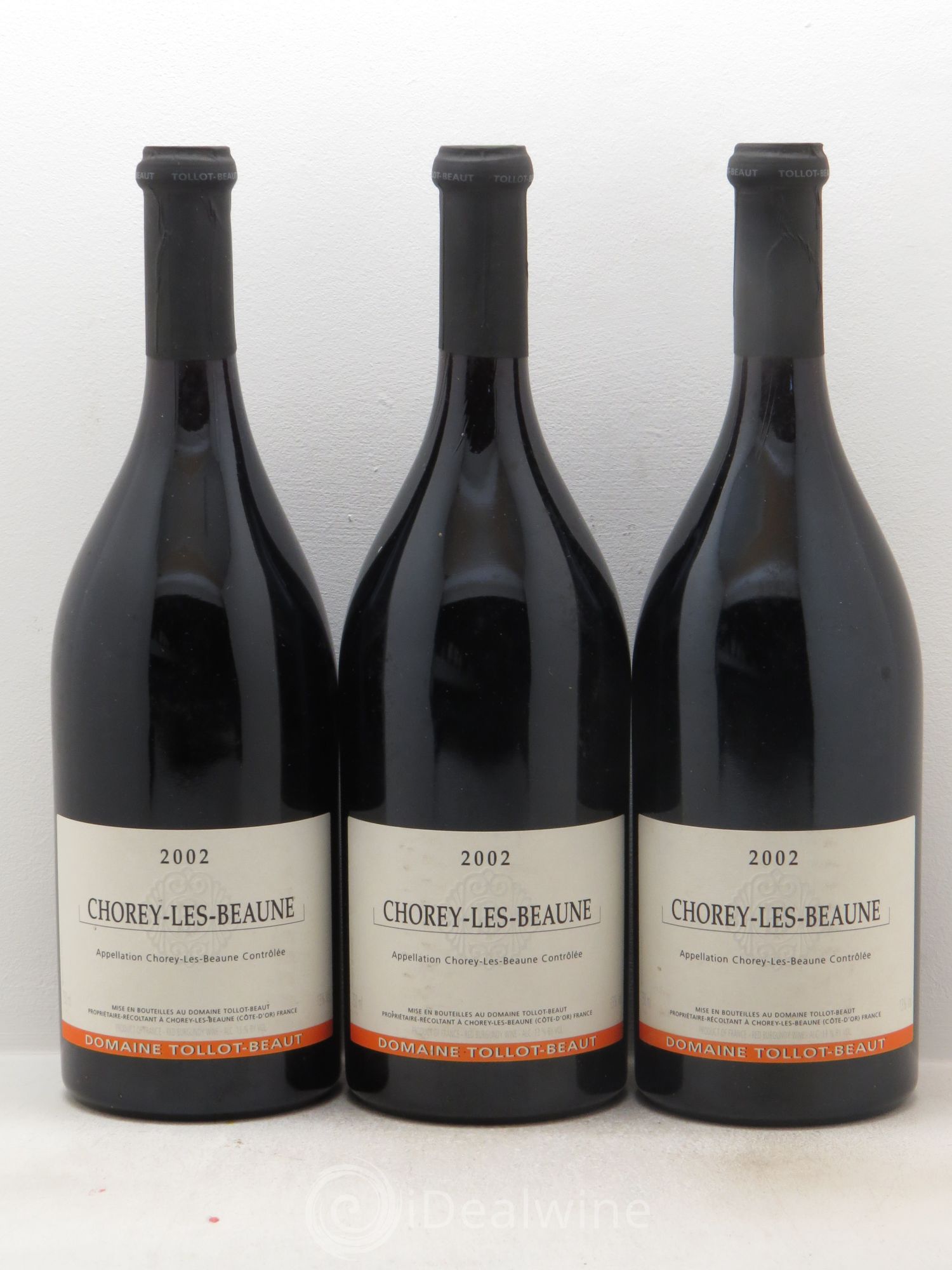 Chorey-lès-Beaune 2002 - Lot de 3 bouteilles - 0