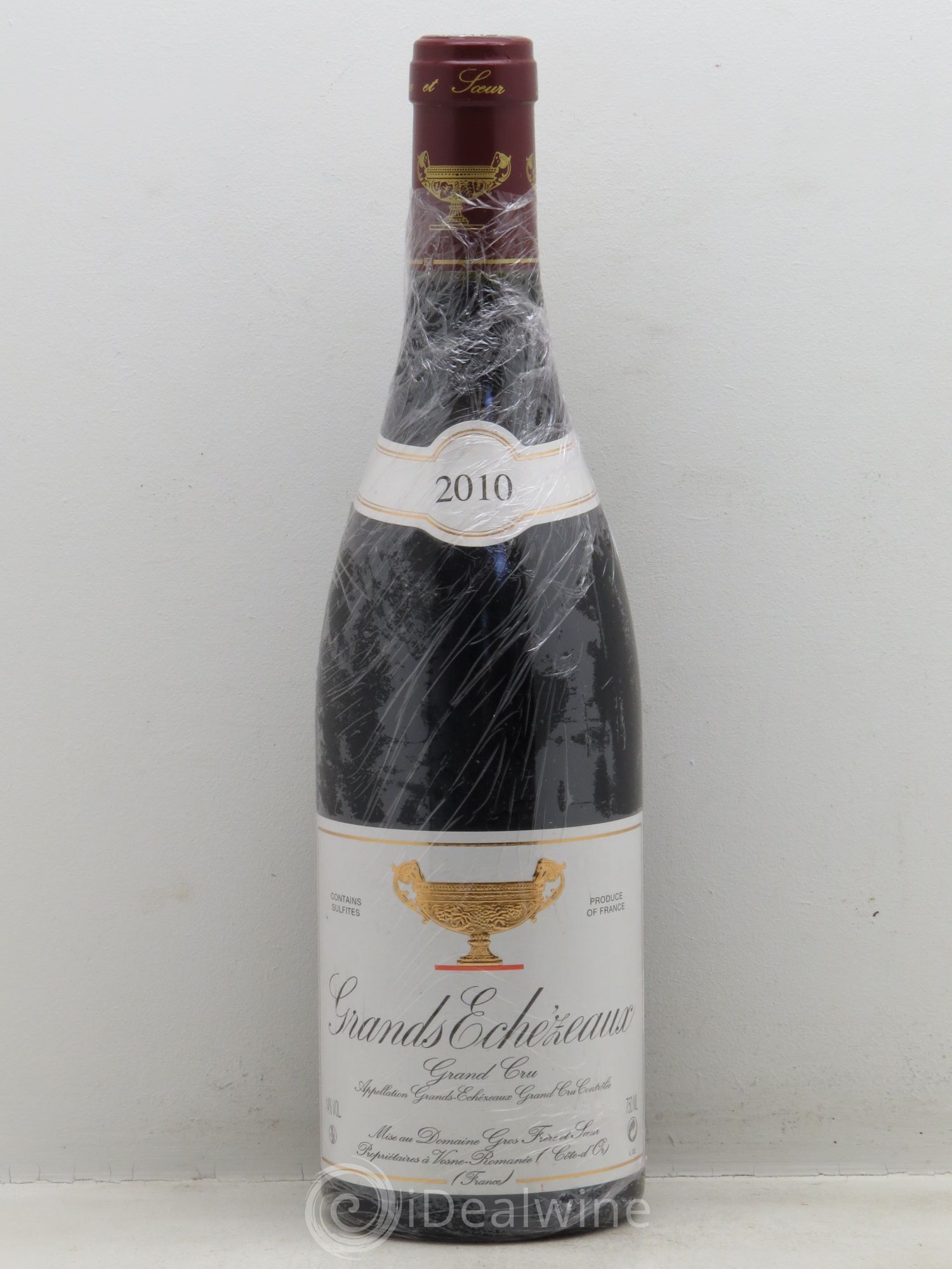 Grands-Echezeaux Grand Cru Gros Frère & Soeur 2010 - Lot de 1 bouteille - 0