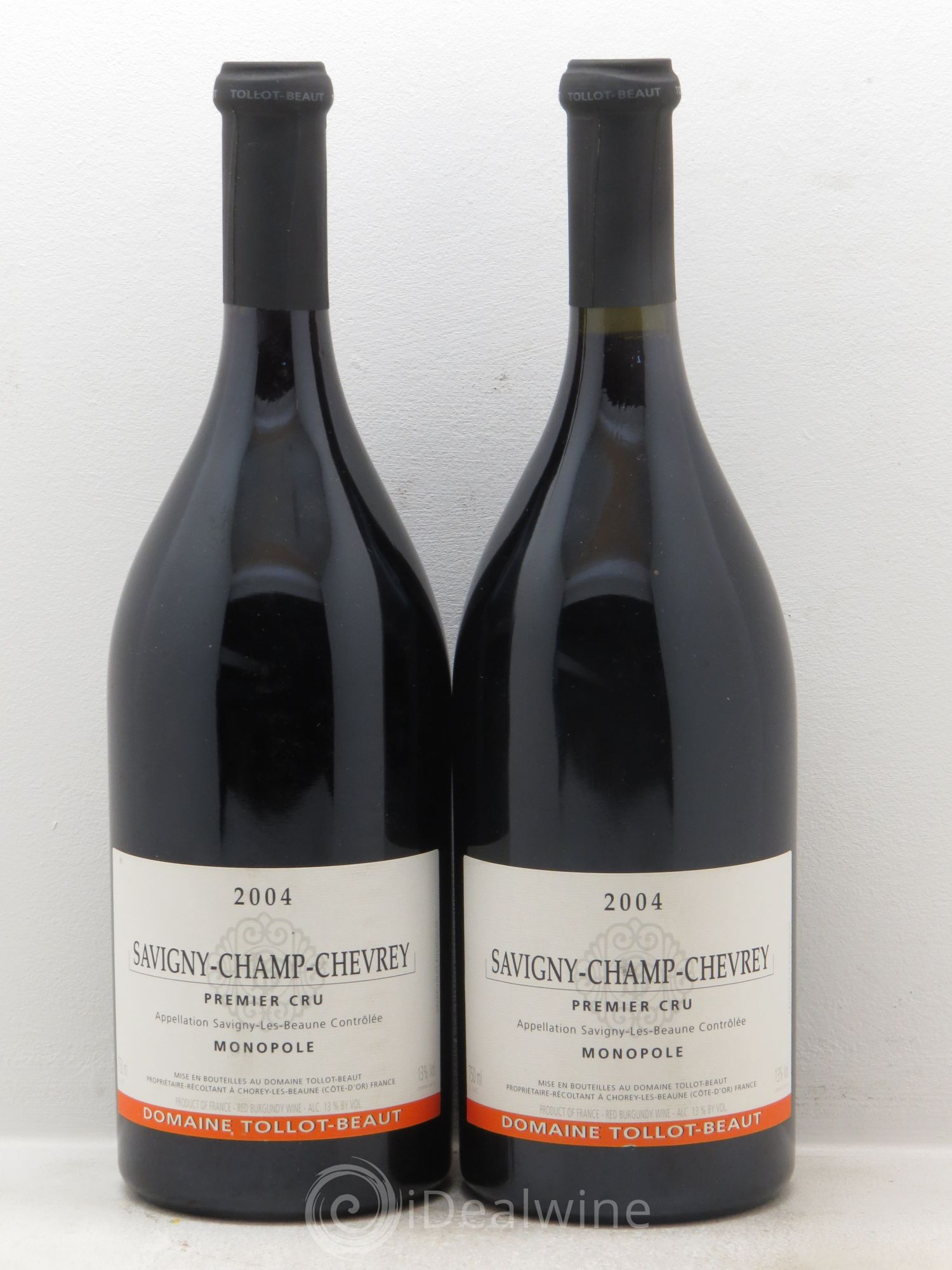 Savigny-lès-Beaune 1er Cru 2004 - Lot de 2 bouteilles - 0