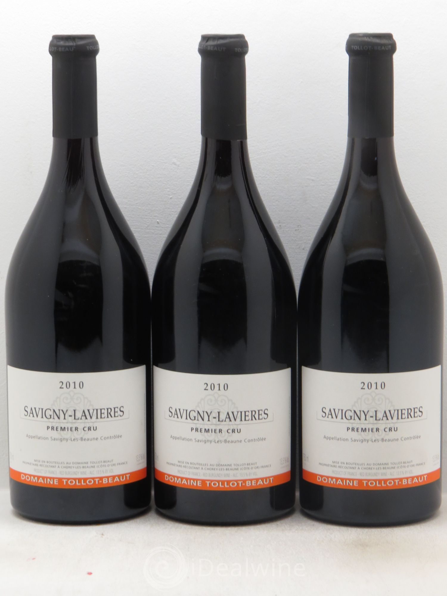 Savigny-lès-Beaune 1er Cru 2010 - Lot de 3 bouteilles - 0