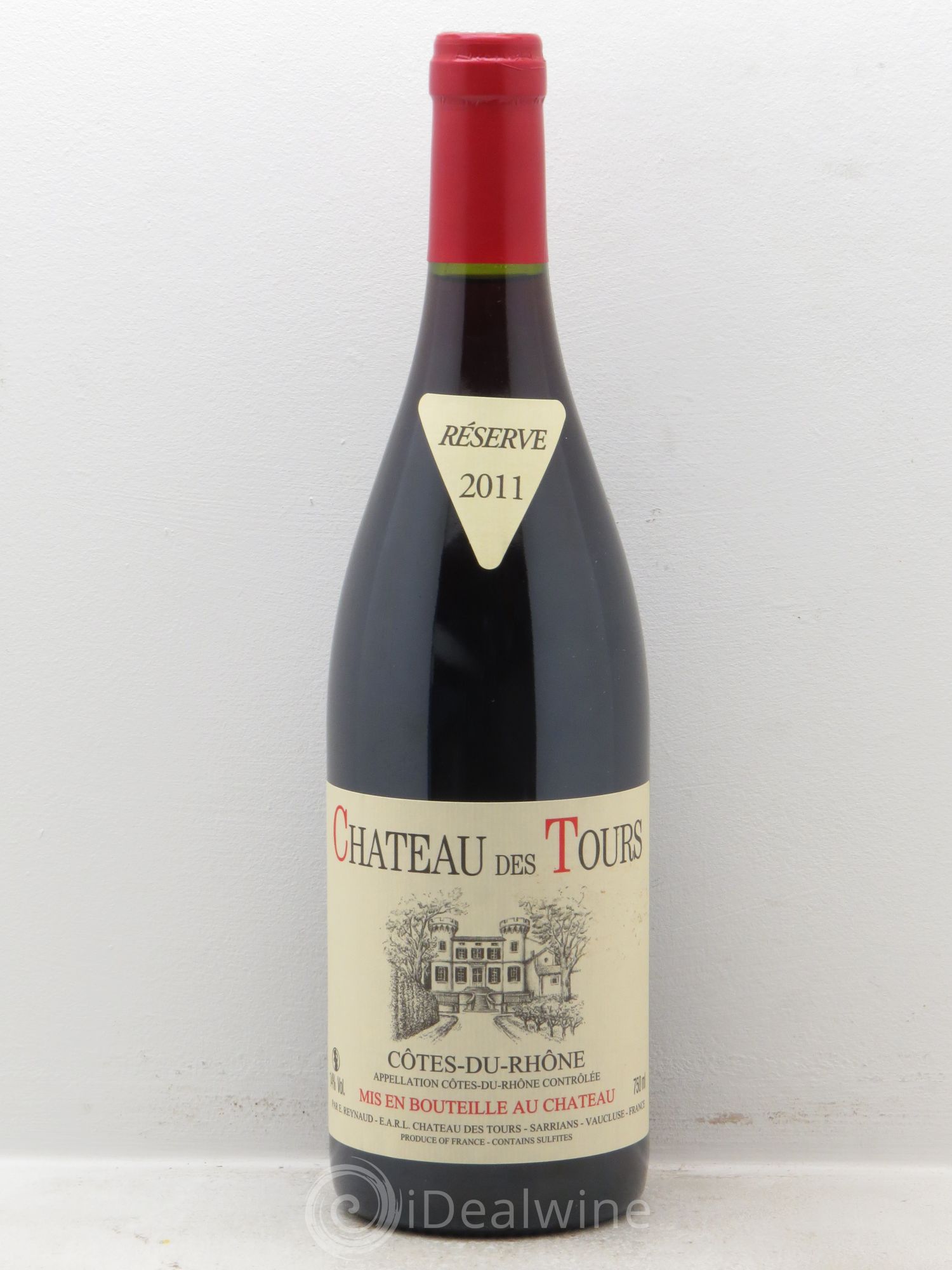 Côtes-du-Rhône Château des Tours 2011 - Posten von 1 Flasche - 0