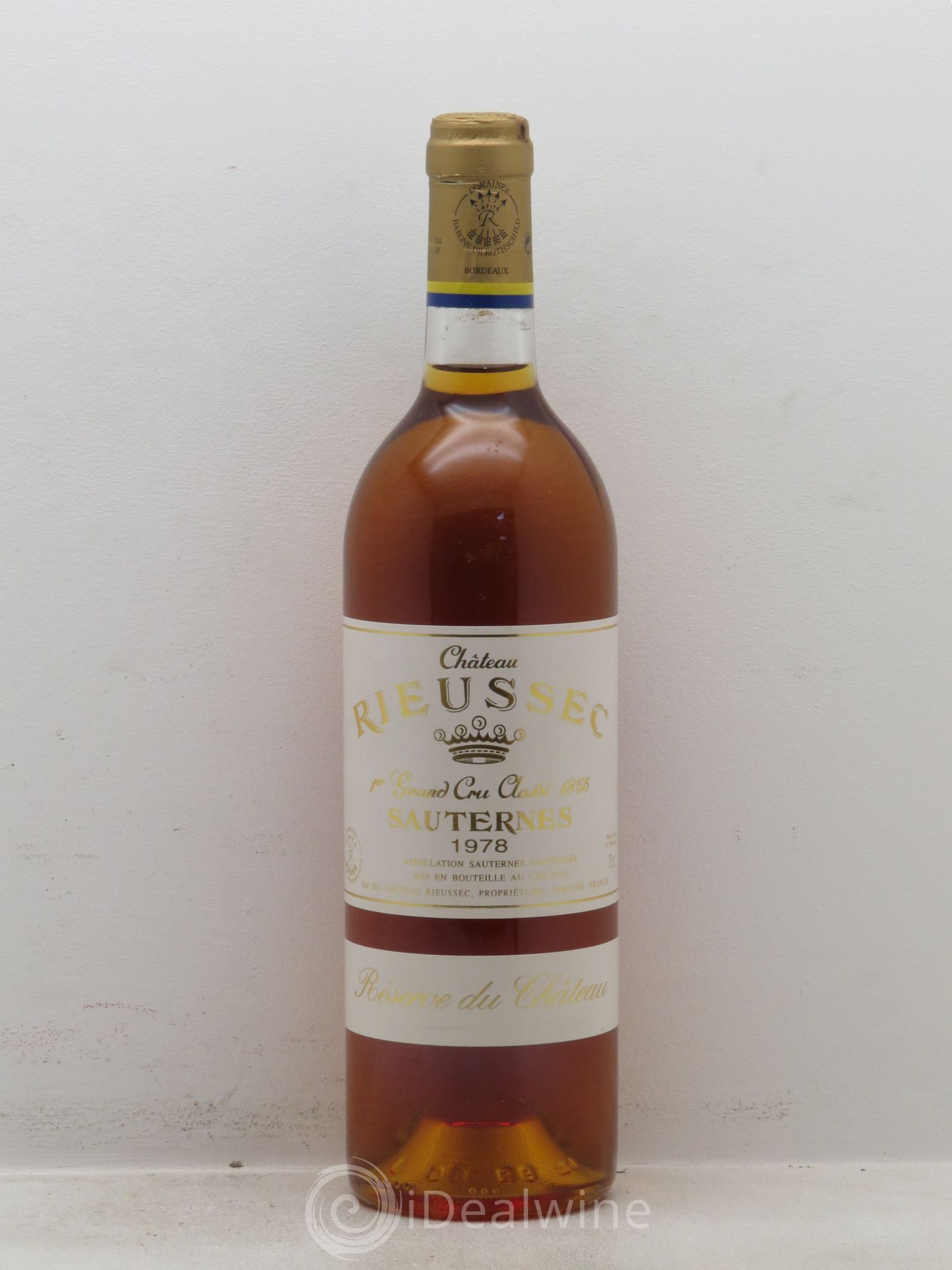 Château Rieussec 1er Grand Cru Classé 1978 - Posten von 1 Flasche - 0