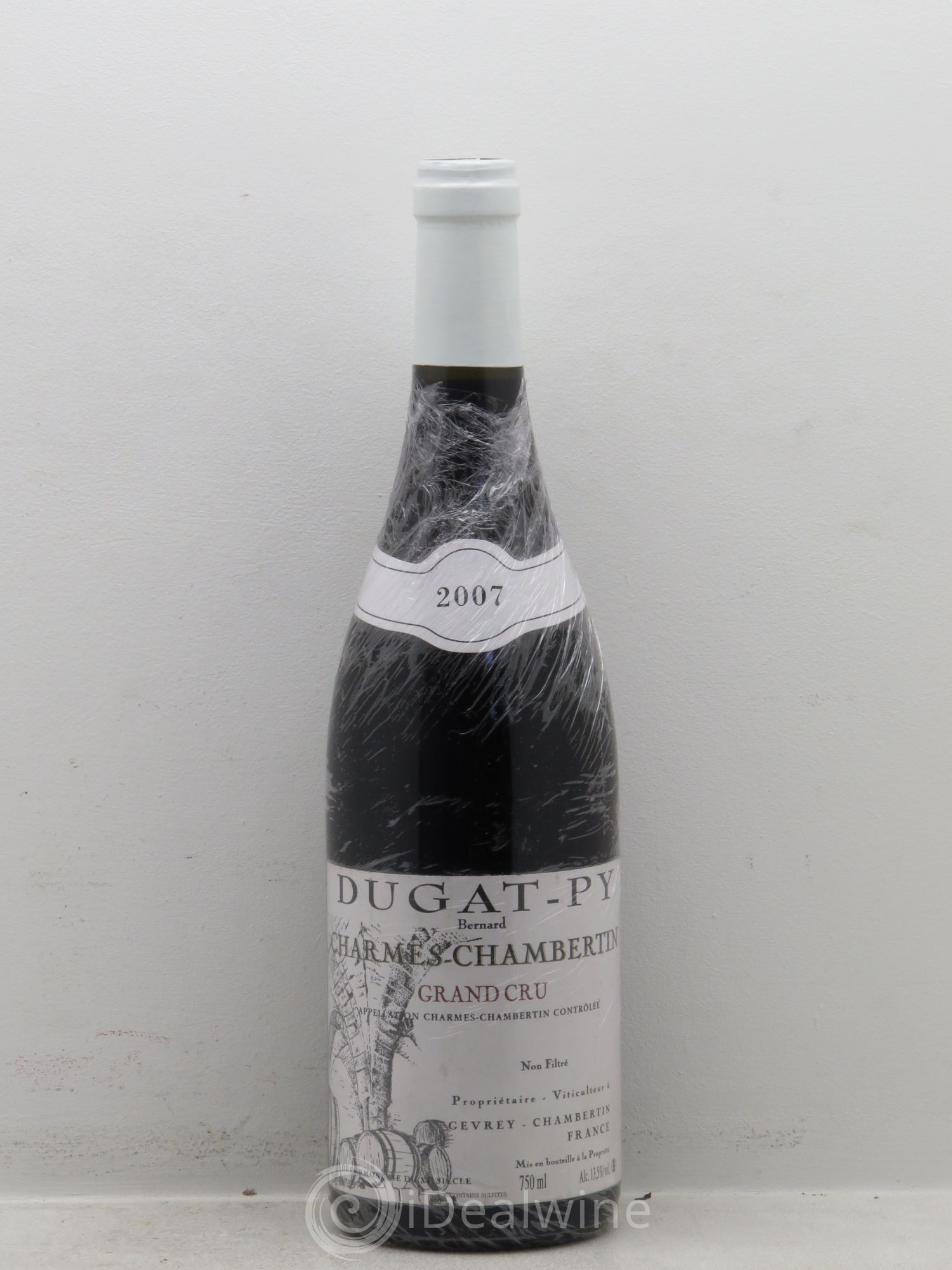 Charmes-Chambertin Grand Cru Dugat-Py 2007 - Lot de 1 bouteille - 0