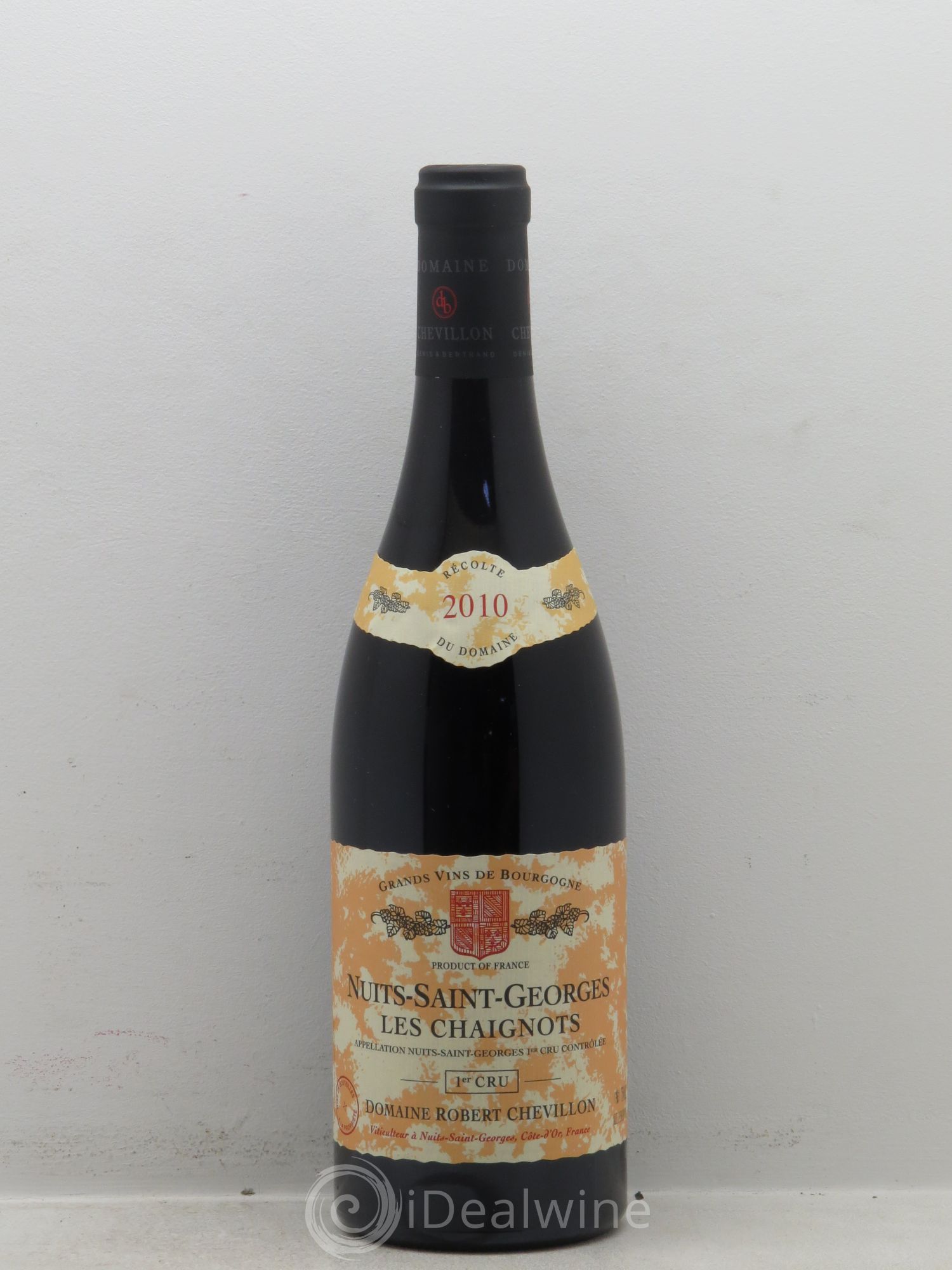 Nuits-Saint-Georges 1er Cru Les Chaignots Robert Chevillon (senza prezzo di riserva) 2010 - Lotto di 1 bottiglia - 0