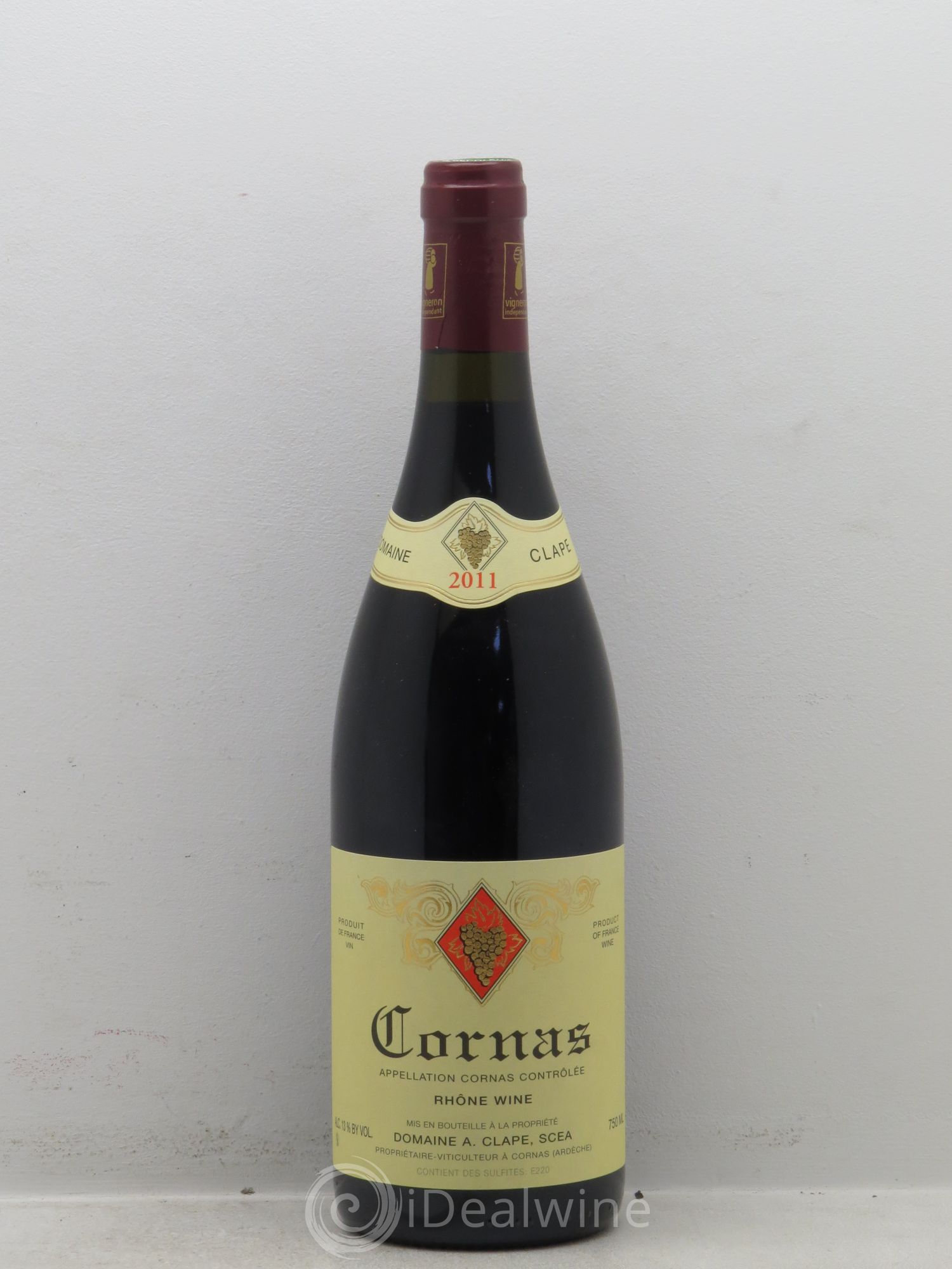 Cornas Auguste Clape (sans prix de réserve) 2011 - Lot de 1 bouteille - 0