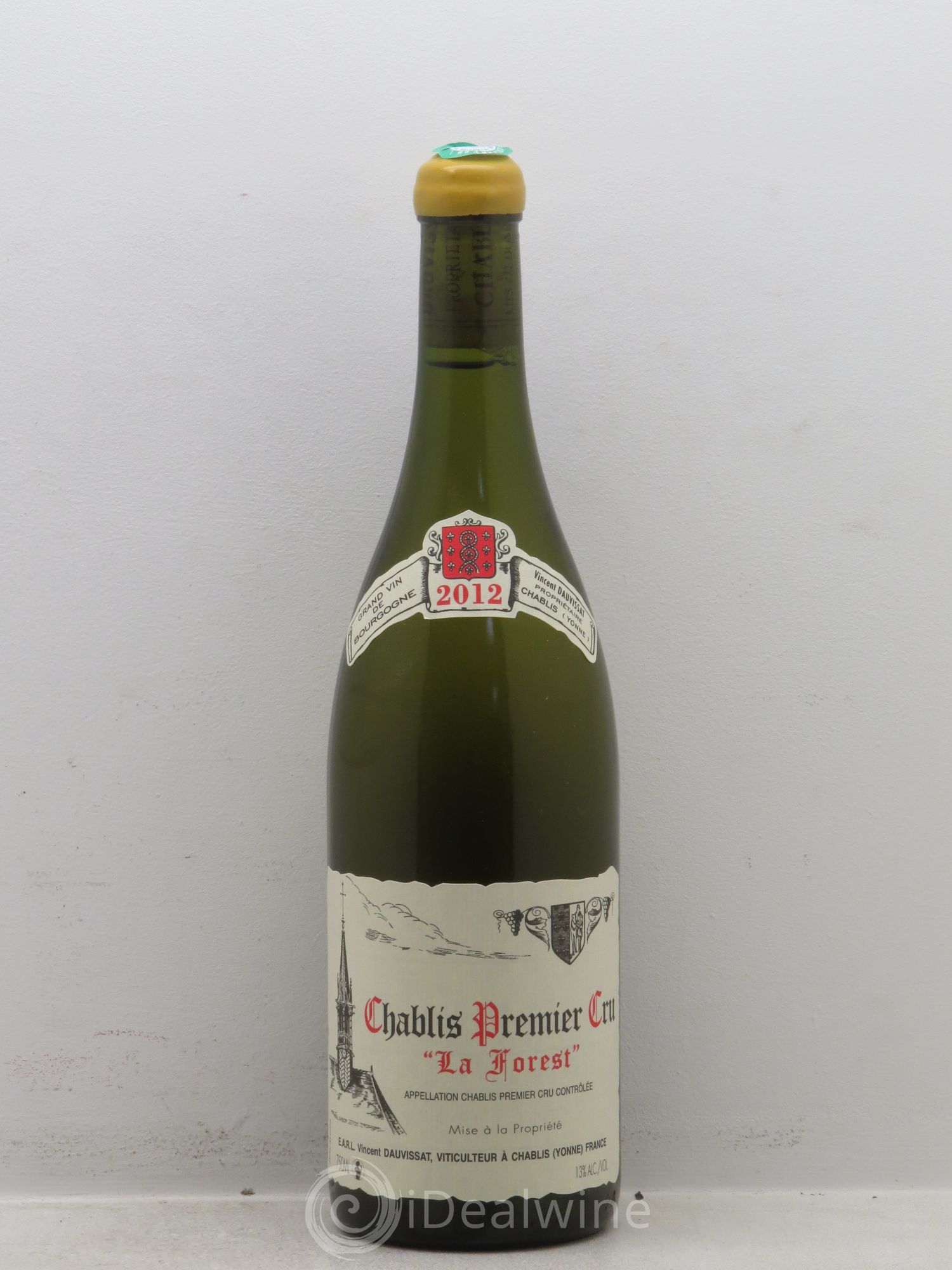Chablis 1er Cru La Forest Vincent Dauvissat (Domaine) 2012 - Lot de 1 bouteille - 0