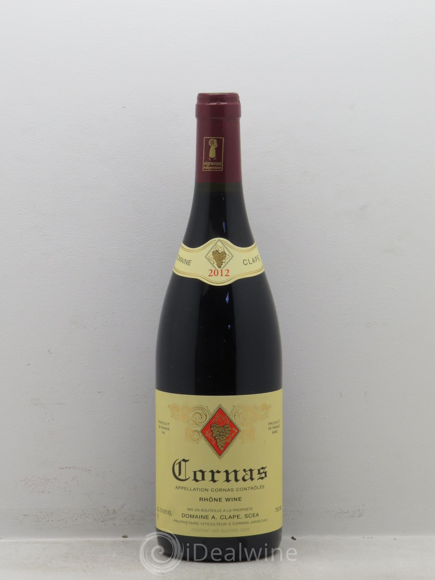 Cornas Auguste Clape (sans prix de réserve) 2012 - Lot de 1 bouteille - 0
