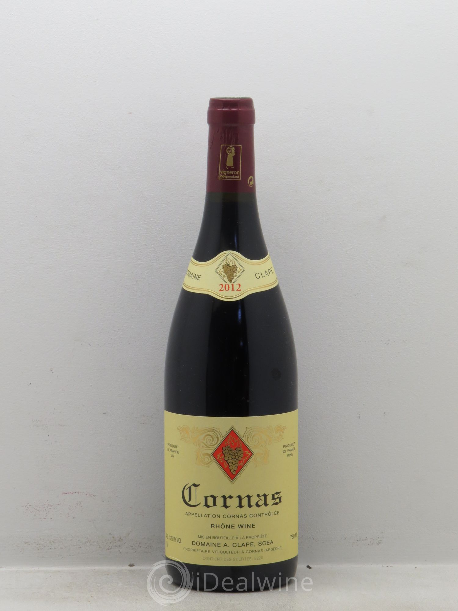 Cornas Auguste Clape (sans prix de réserve) 2012 - Lot de 1 bouteille - 0