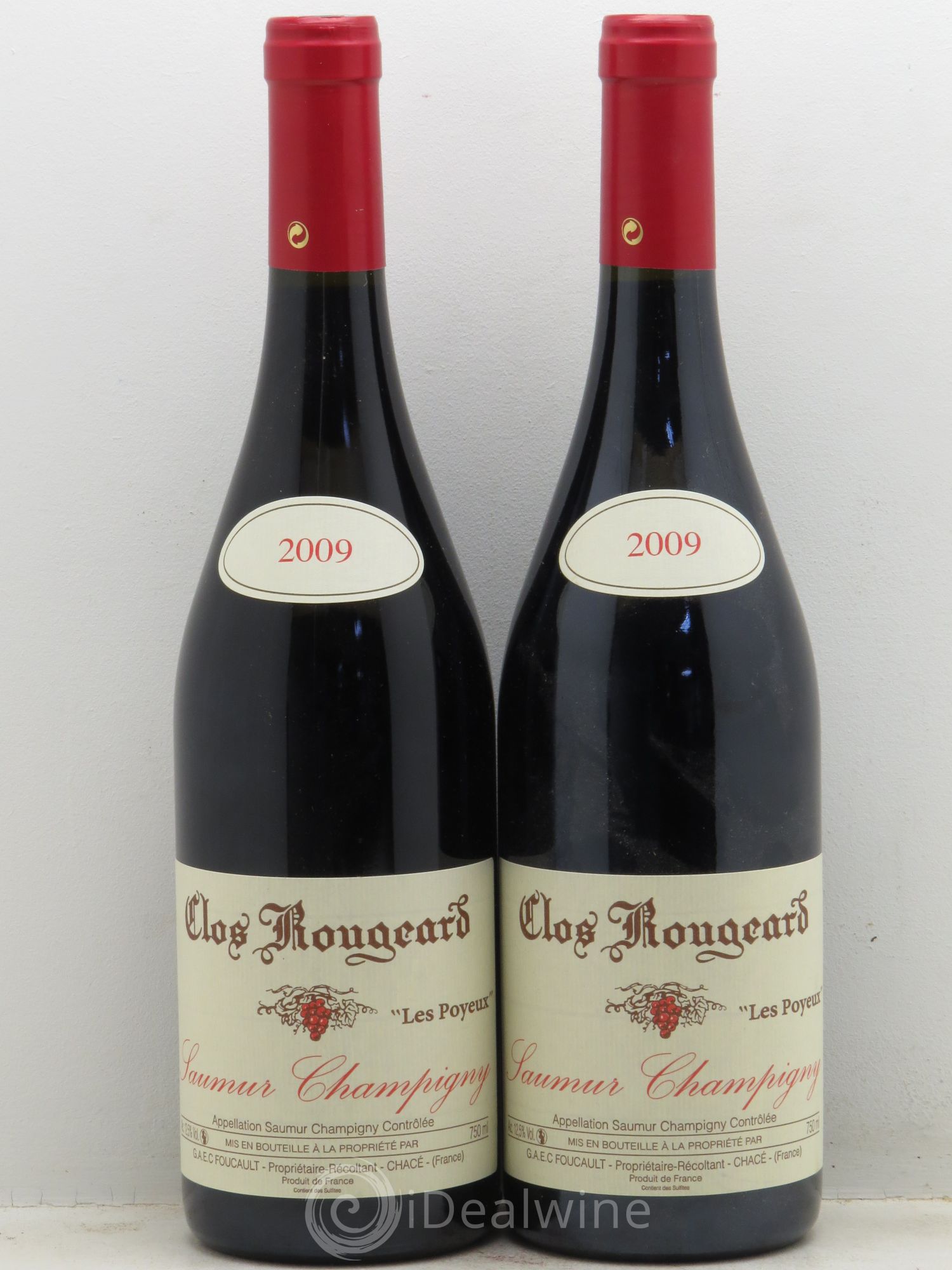 Saumur-Champigny Les Poyeux Clos Rougeard 2009 - Lot de 2 bouteilles - 0