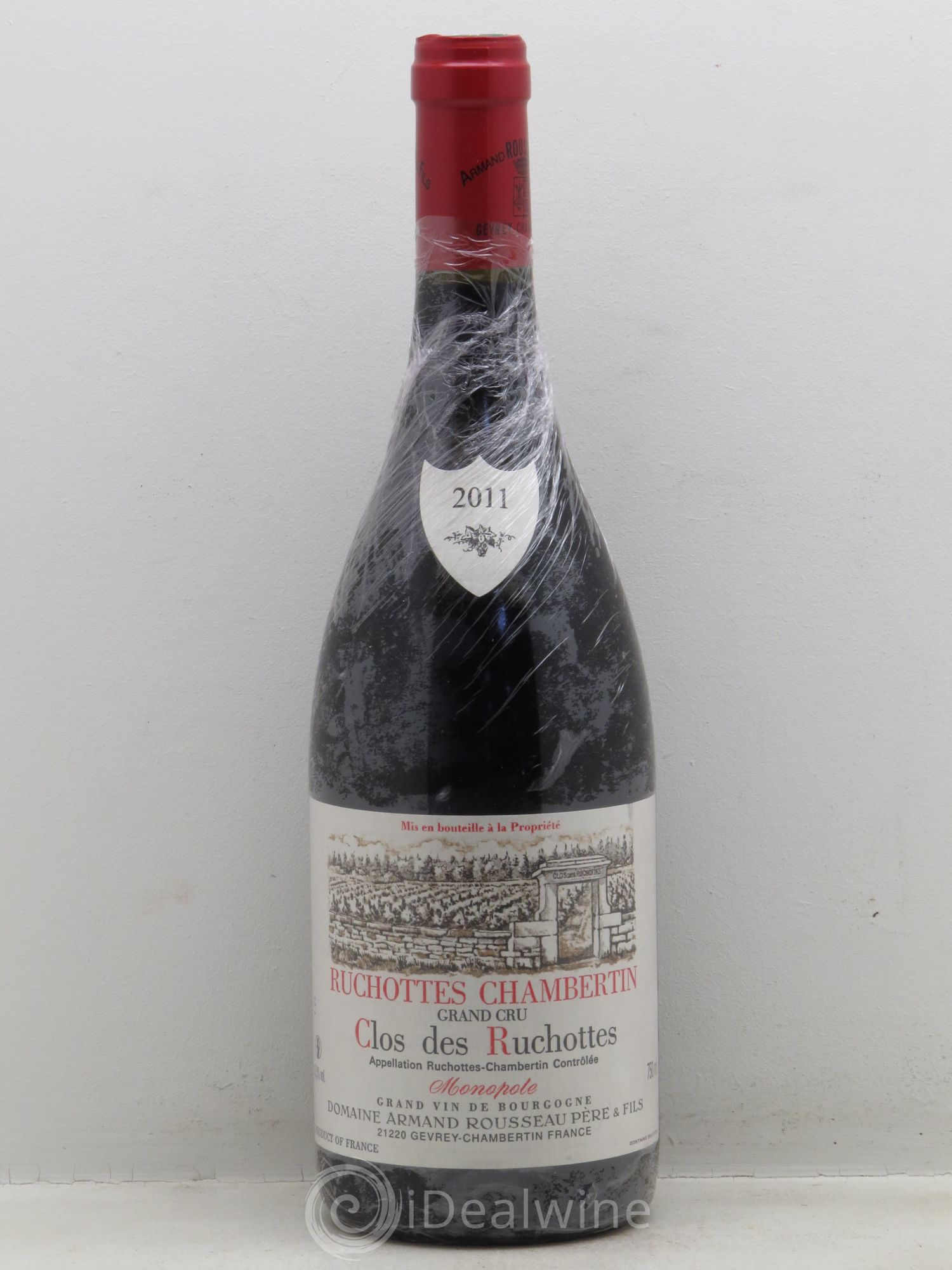 Ruchottes-Chambertin Grand Cru Clos des Ruchottes Armand Rousseau (Domaine) 2011 - Posten von 1 Flasche - 0