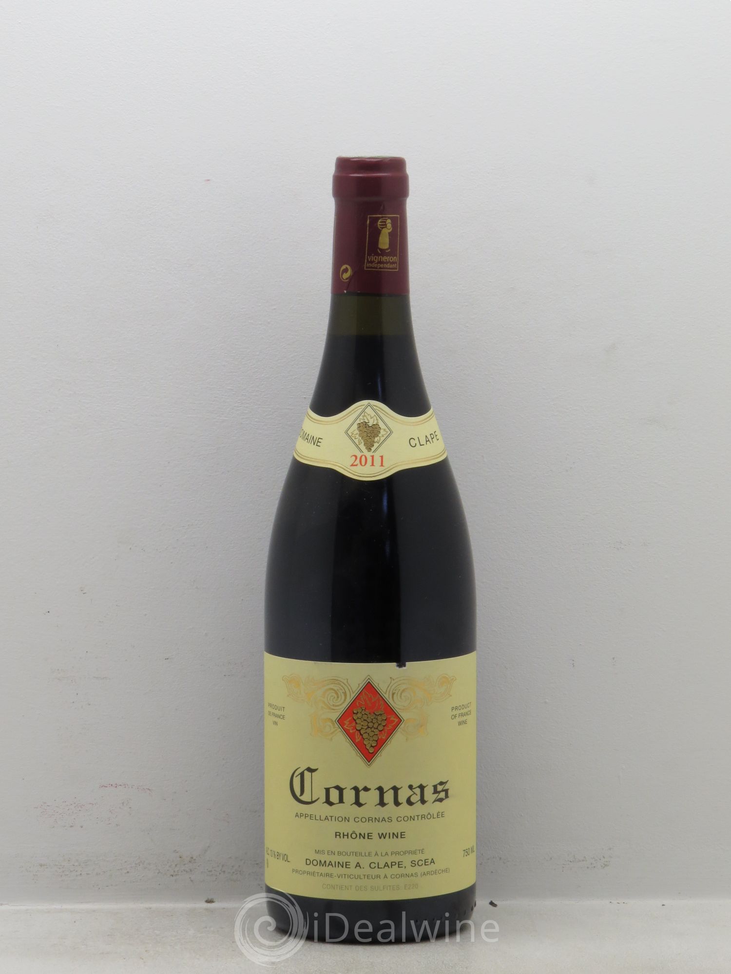 Cornas Auguste Clape (sans prix de réserve) 2011 - Lot de 1 bouteille - 0