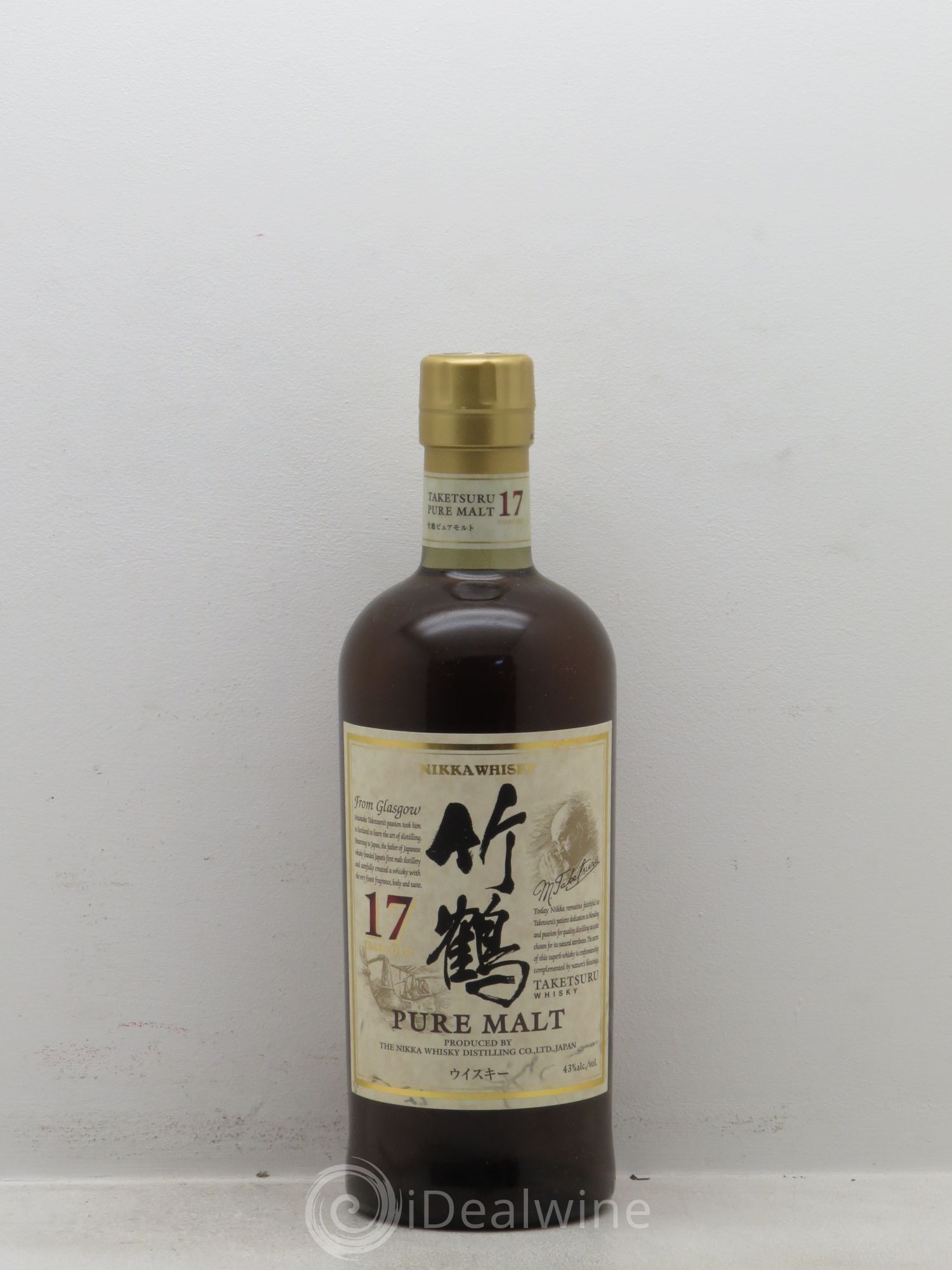 Whisky Nikka Pure Malt 17 ans Taketsuru (43°) - Posten von 1 Flasche - 0