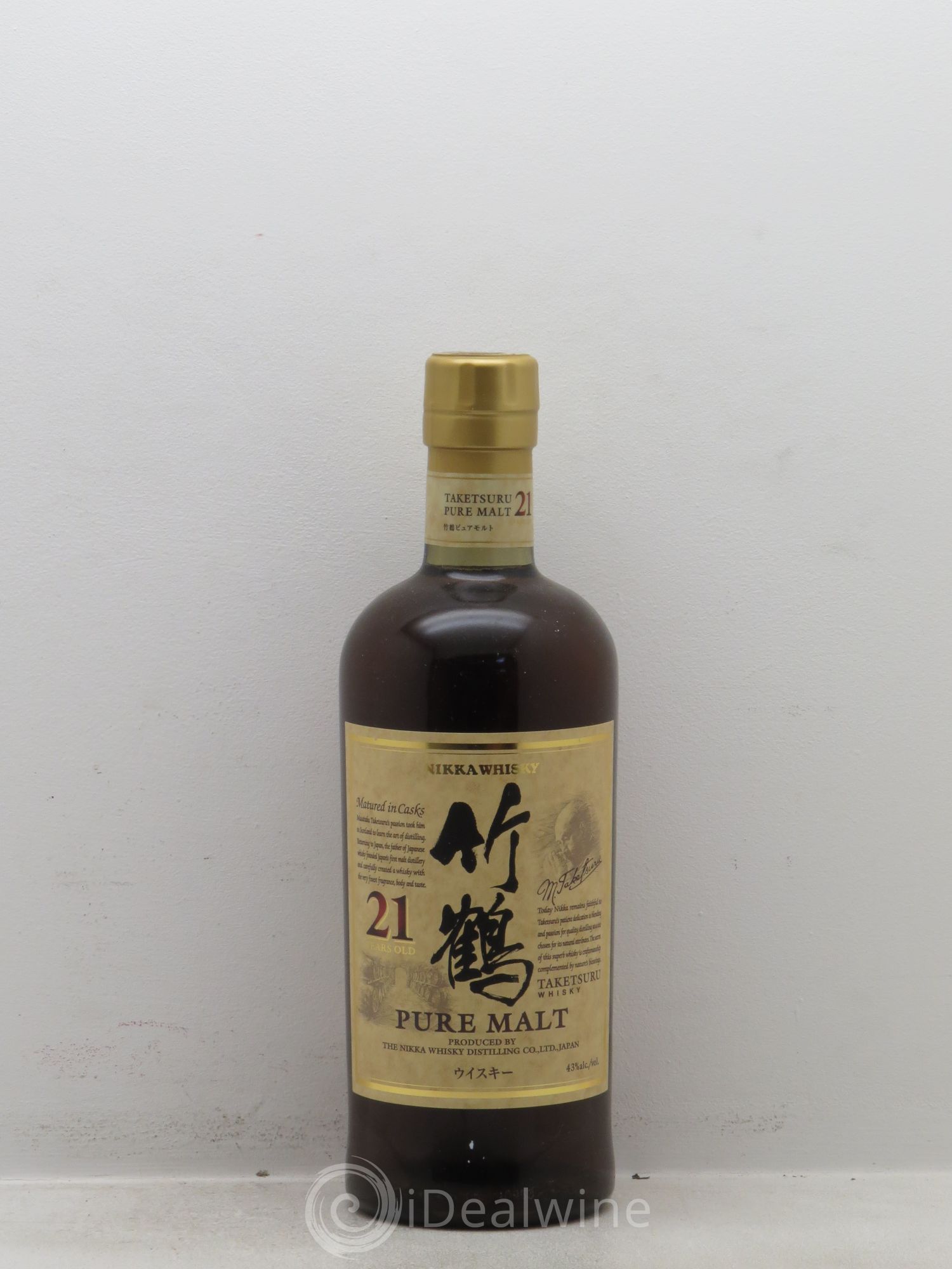Whisky Nikka Pure Malt 21 ans Taketsuru (43°) - Posten von 1 Flasche - 0