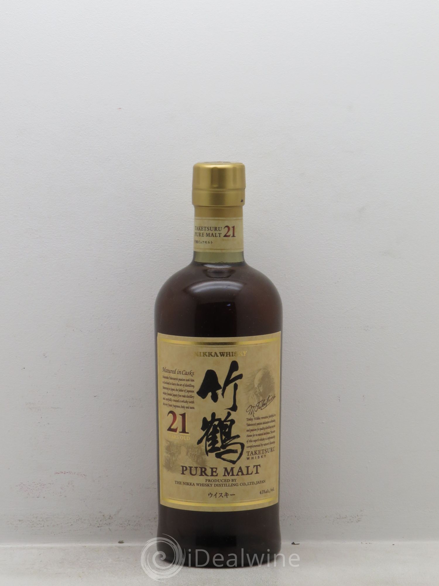 Whisky Nikka Pure Malt 21 ans Taketsuru (43°) - Posten von 1 Flasche - 0