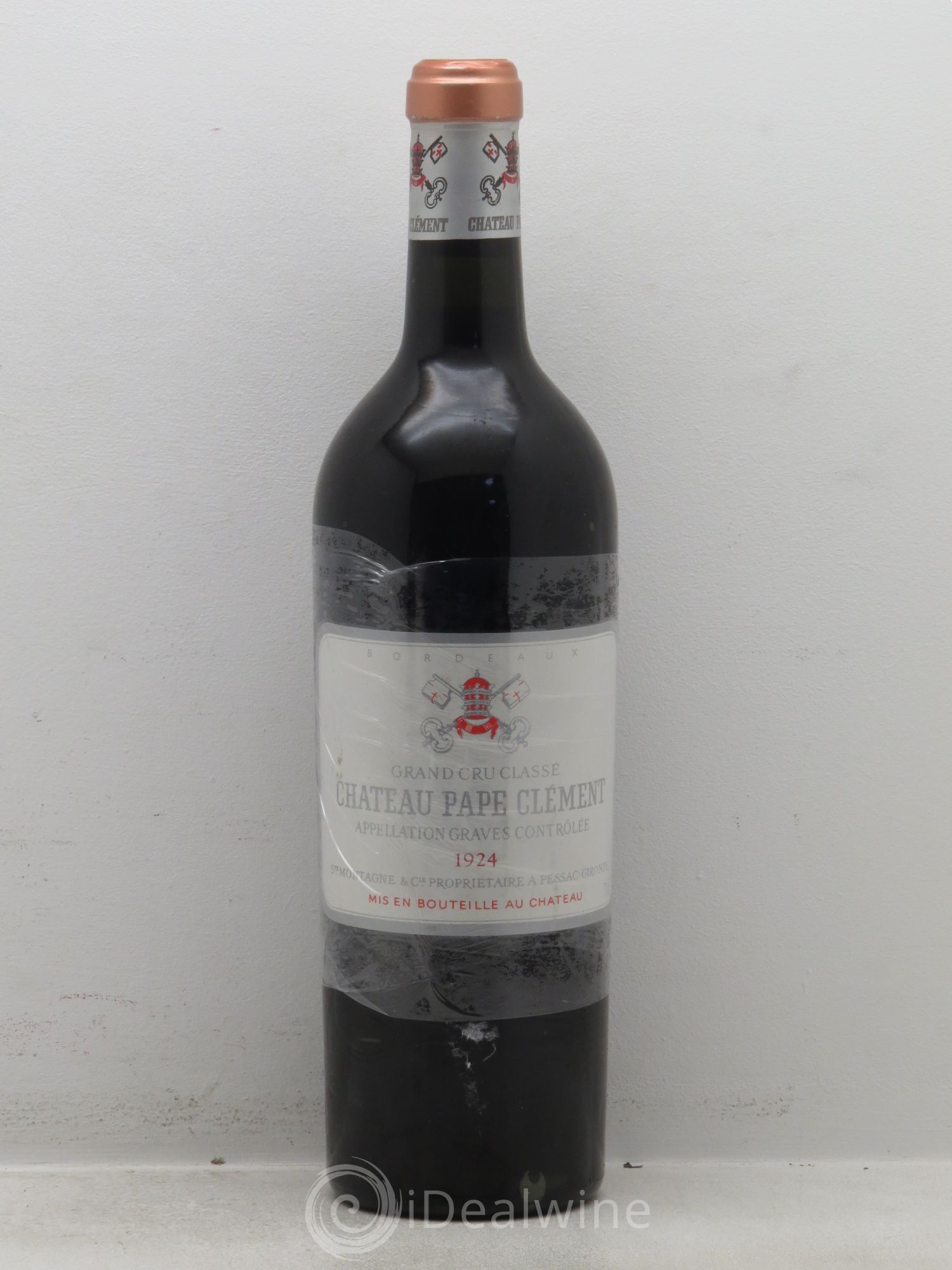 Château Pape Clément Cru Classé de Graves 1924 - Lot de 1 bouteille - 0