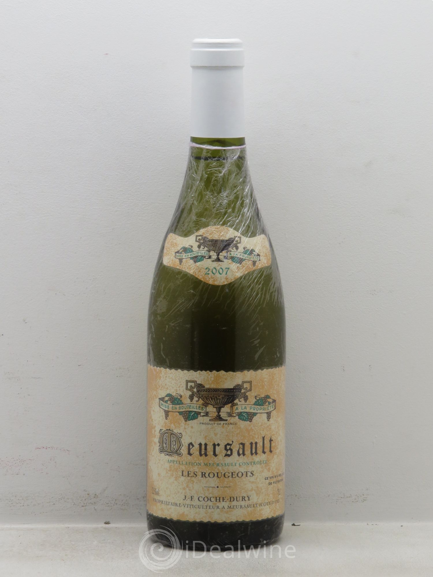 Meursault Les Rougeots Coche Dury (Domaine) 2007 - Lot de 1 bouteille - 0