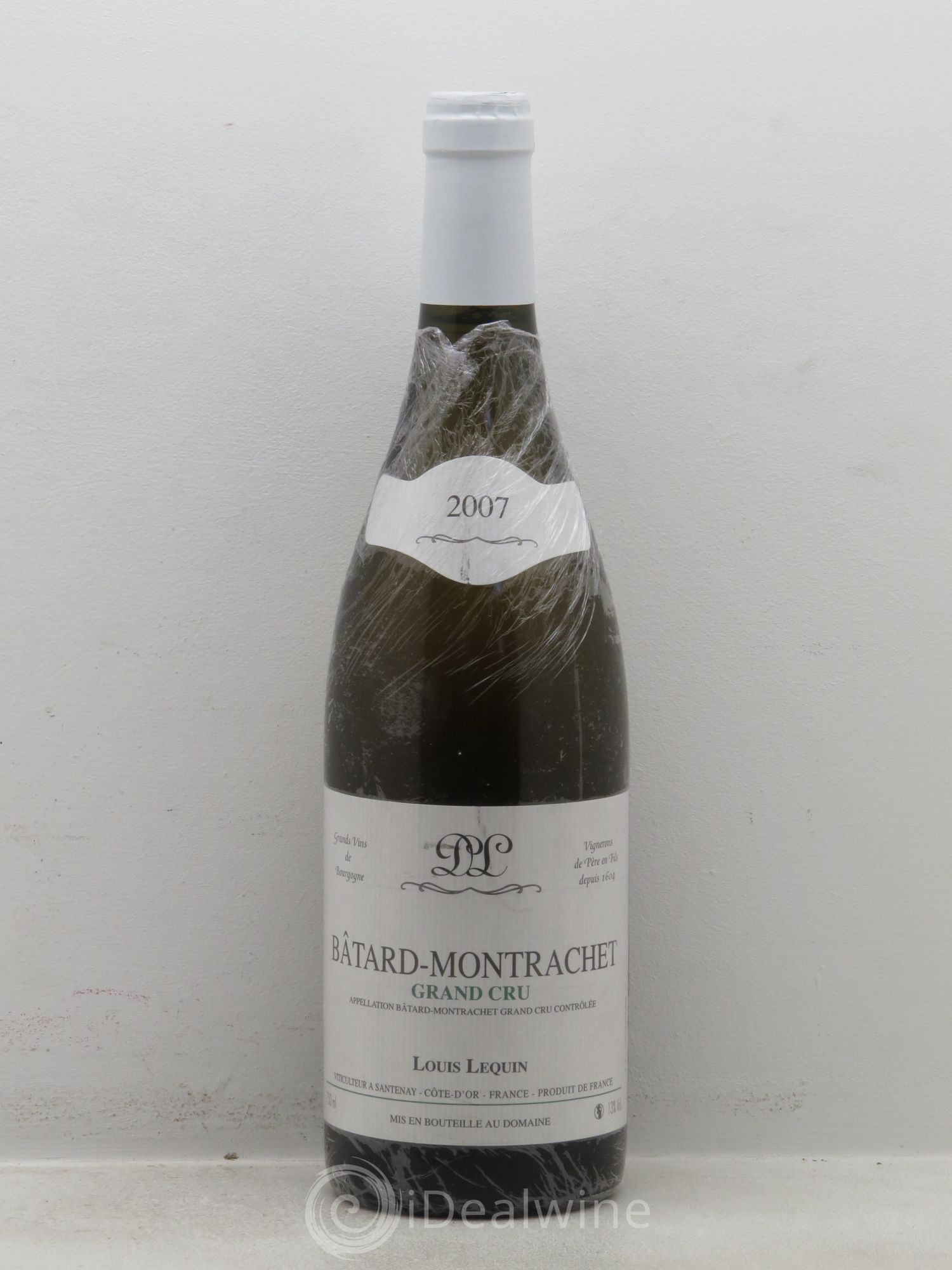 Bâtard-Montrachet Grand Cru Louis Lequin 2007 - Lot de 1 bouteille - 0
