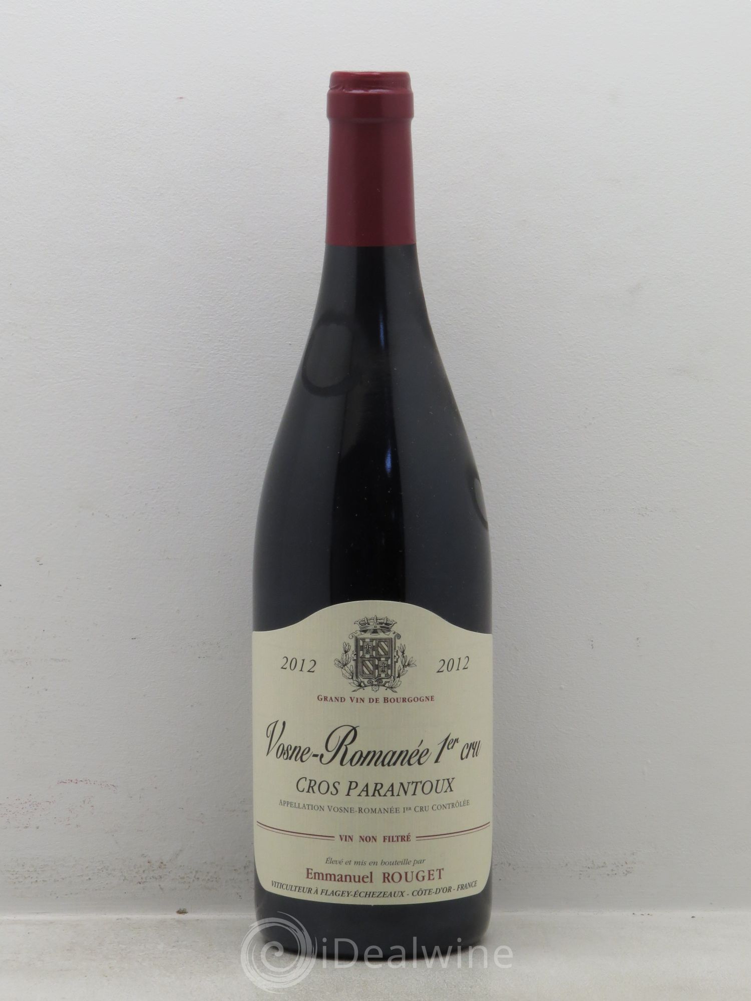Vosne-Romanée 1er Cru Cros Parantoux Emmanuel Rouget 2012 - Lot de 1 bouteille - 0