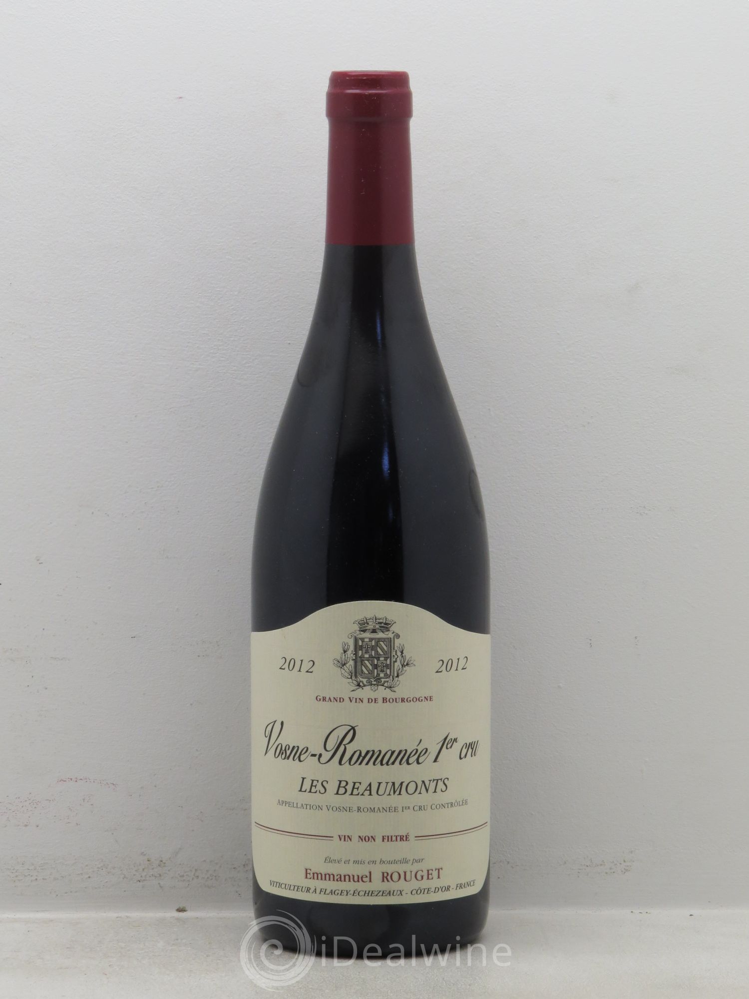 Vosne-Romanée 1er Cru Les Beaumonts Emmanuel Rouget 2012 - Lot de 1 bouteille - 0