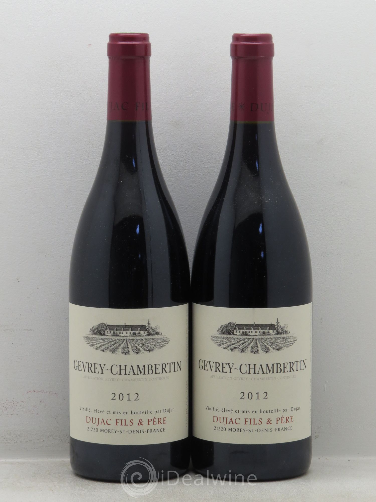 Gevrey-Chambertin Dujac Fils et Père 2012 - Lot de 2 bouteilles - 0