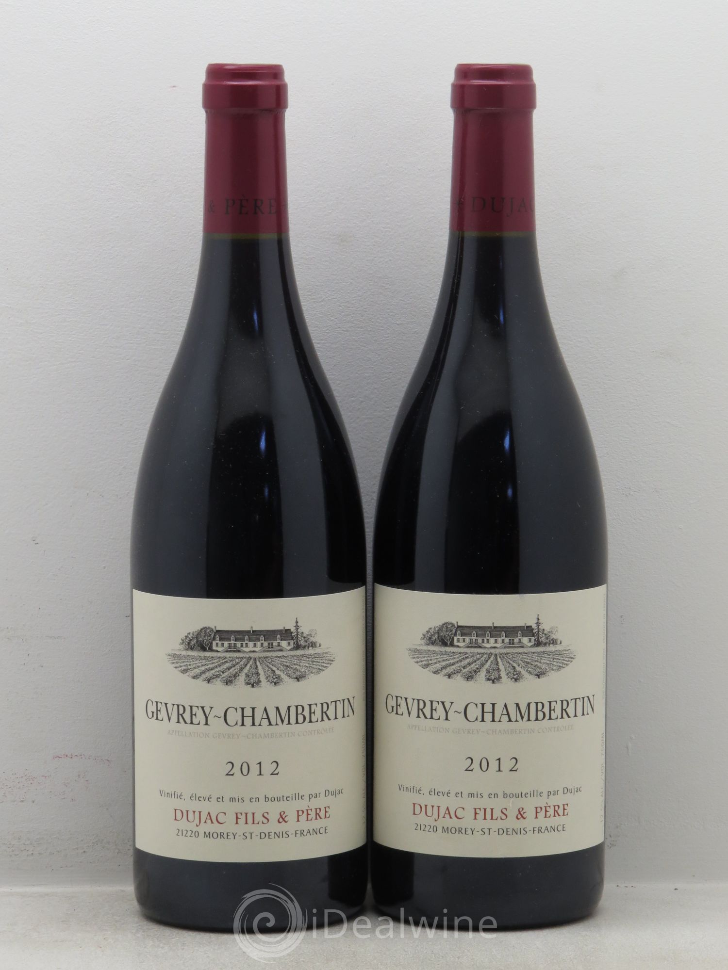 Gevrey-Chambertin Dujac Fils et Père 2012 - Lot de 2 bouteilles - 0