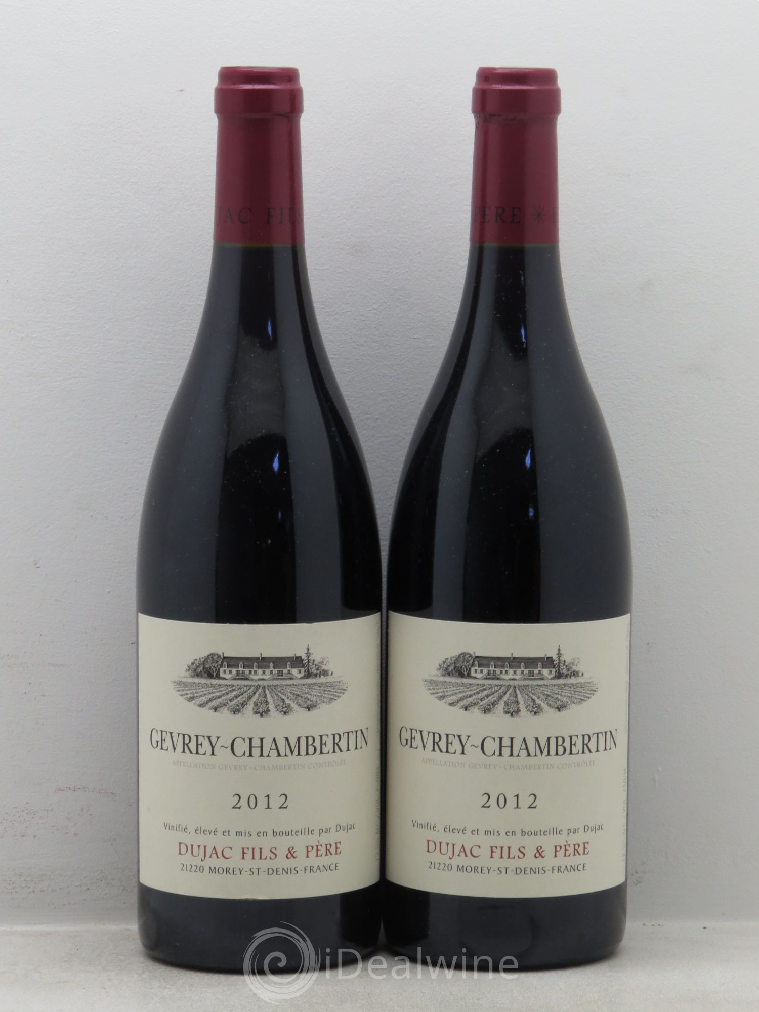 Gevrey-Chambertin Dujac Fils et Père 2012 - Lot de 2 bouteilles - 0