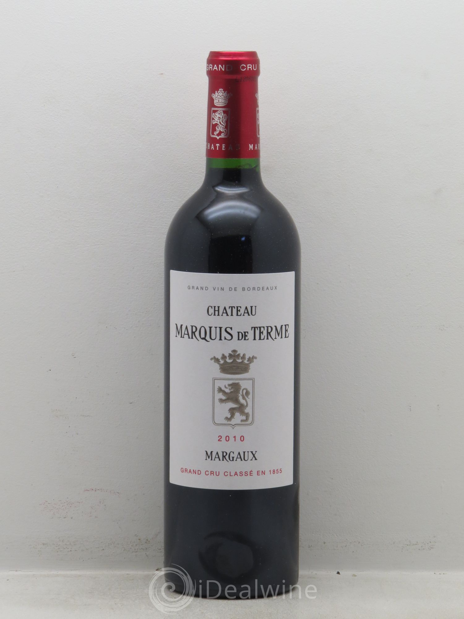 Château Marquis de Terme 4ème Grand Cru Classé 2010 - Lot de 12 bouteilles - 0
