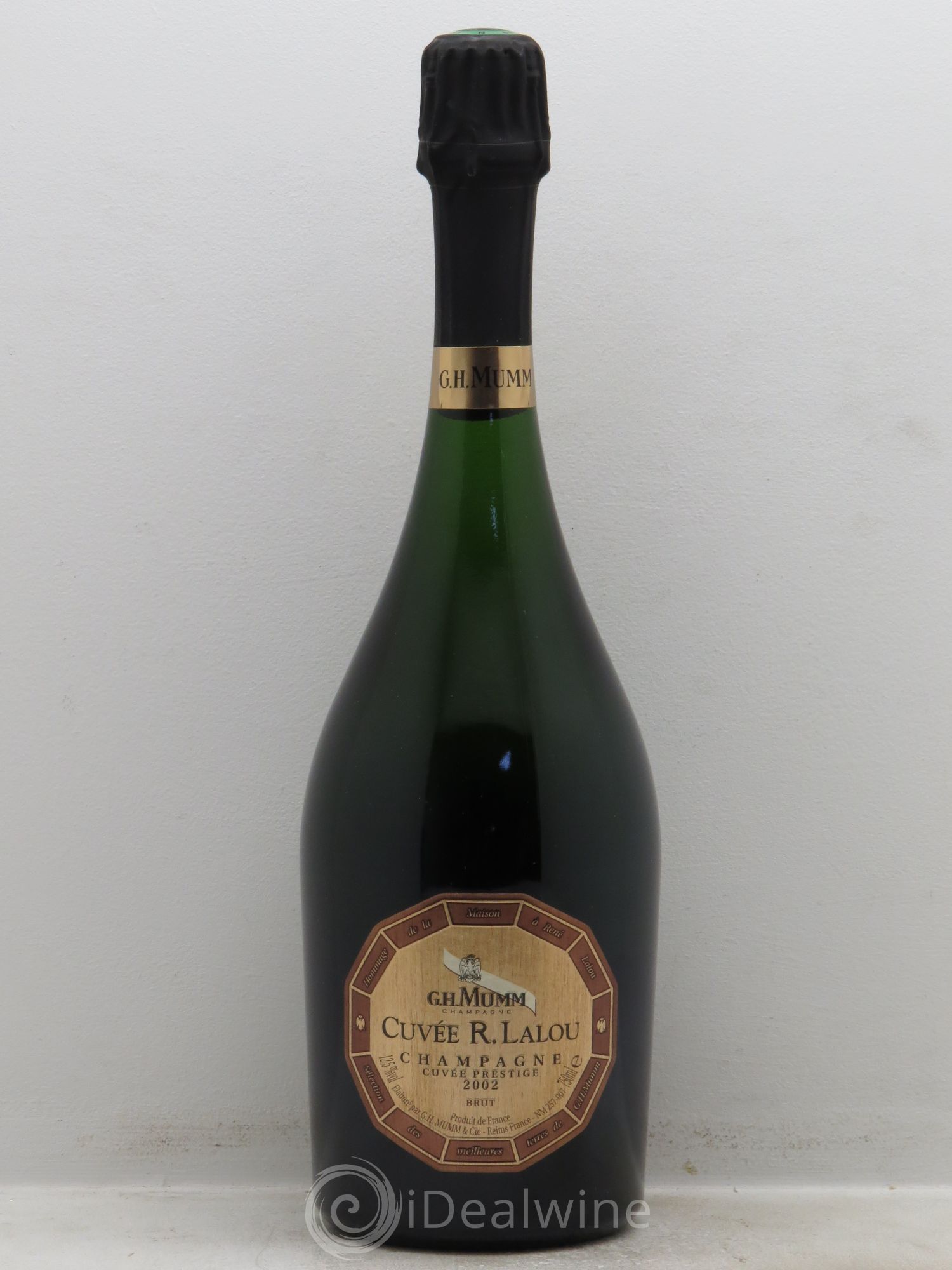 René Lalou Mumm CBO Prestige 2002 - Posten von 1 Flasche - 0