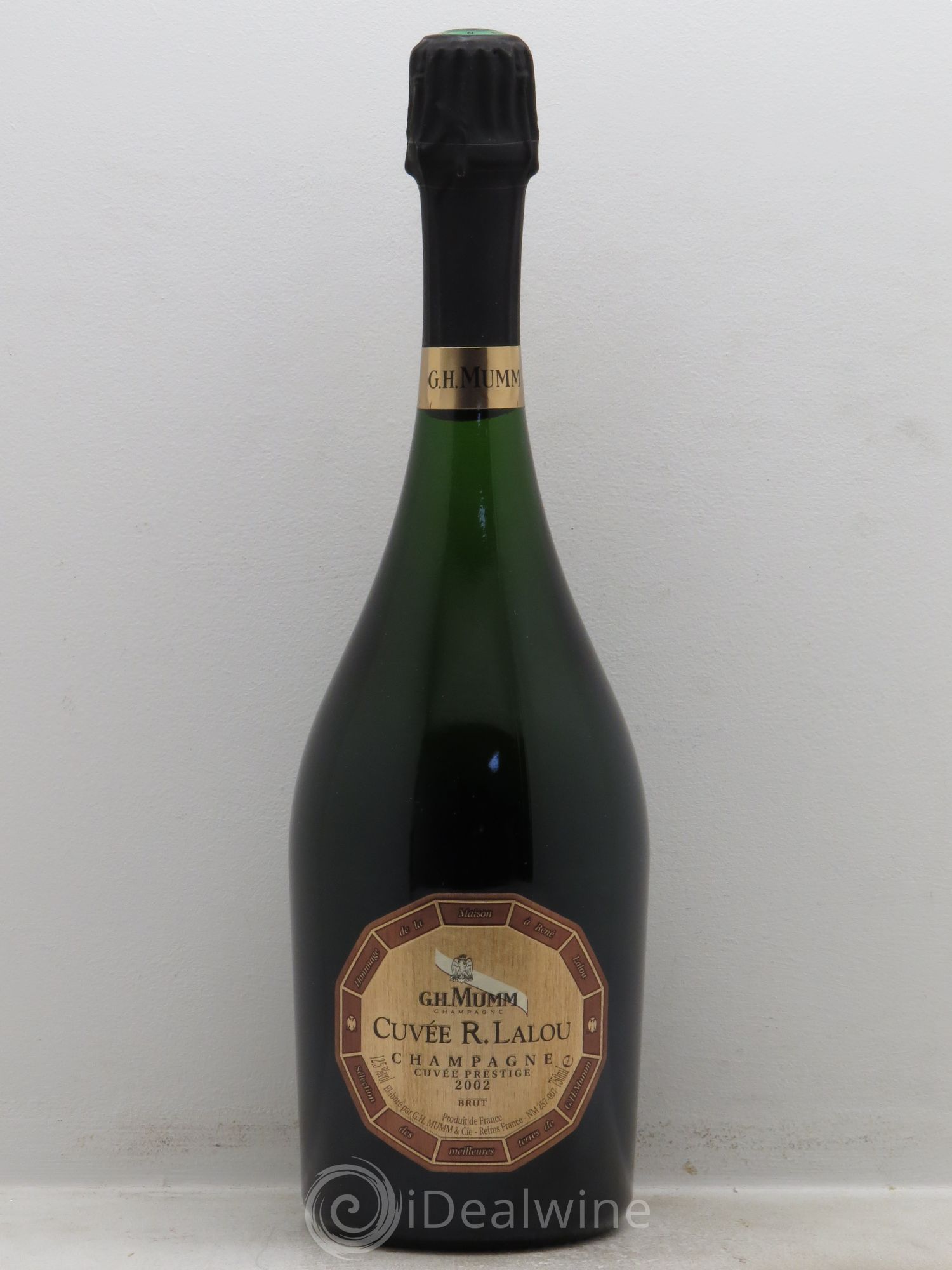 René Lalou Mumm CBO Prestige 2002 - Posten von 1 Flasche - 0