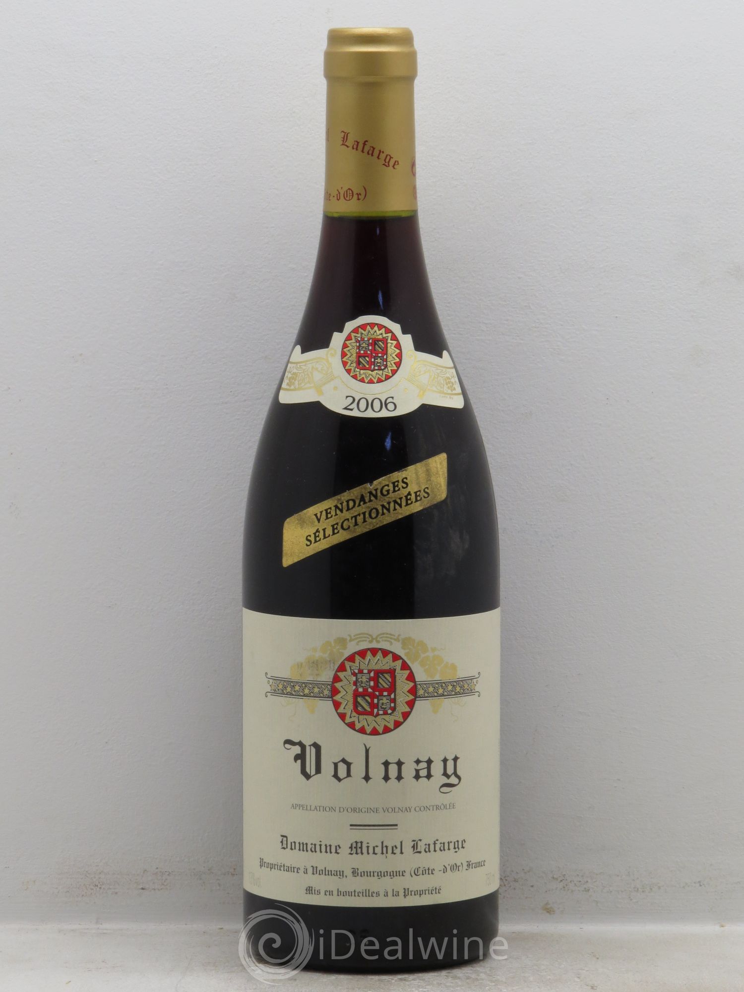 Volnay Vendanges sélectionnées Lafarge (Domaine) 2006 - Lot de 1 bouteille - 0