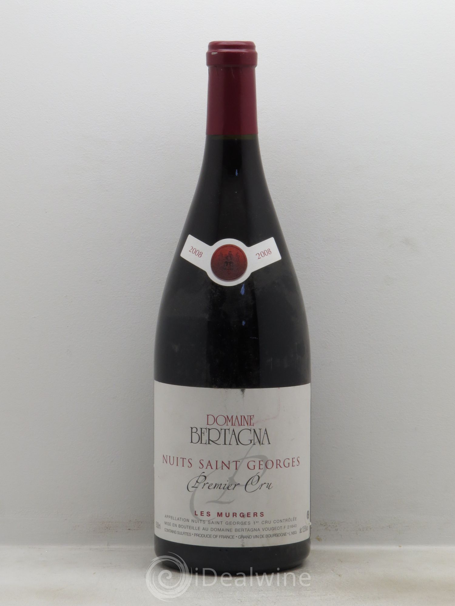 Nuits-Saint-Georges 1er Cru Les Murgers Bertagna (sans prix de réserve) 2008 - Lot de 1 magnum - 0