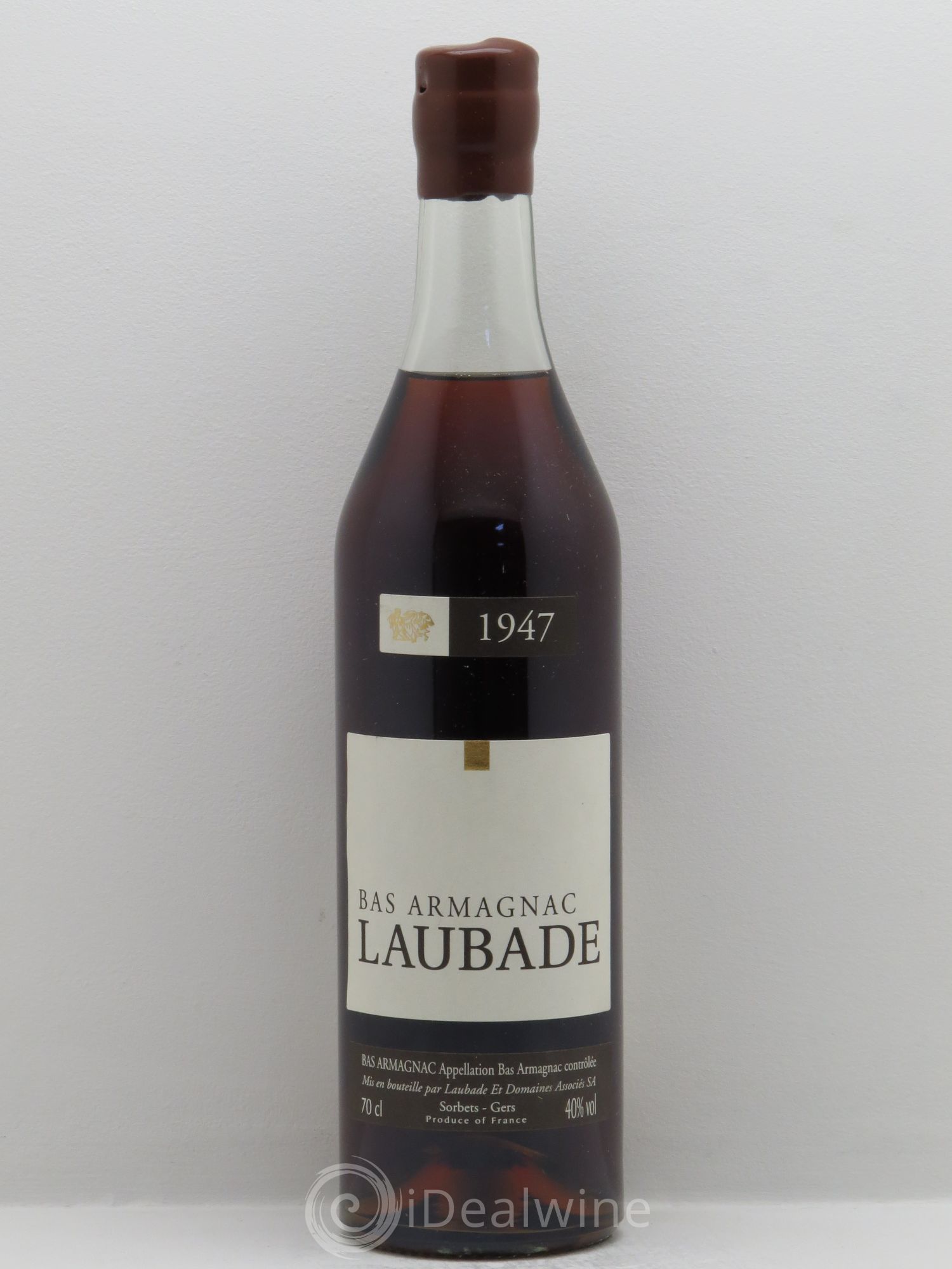 Bas-Armagnac Château de Laubade 40° 1947 - Posten von 1 Flasche - 0