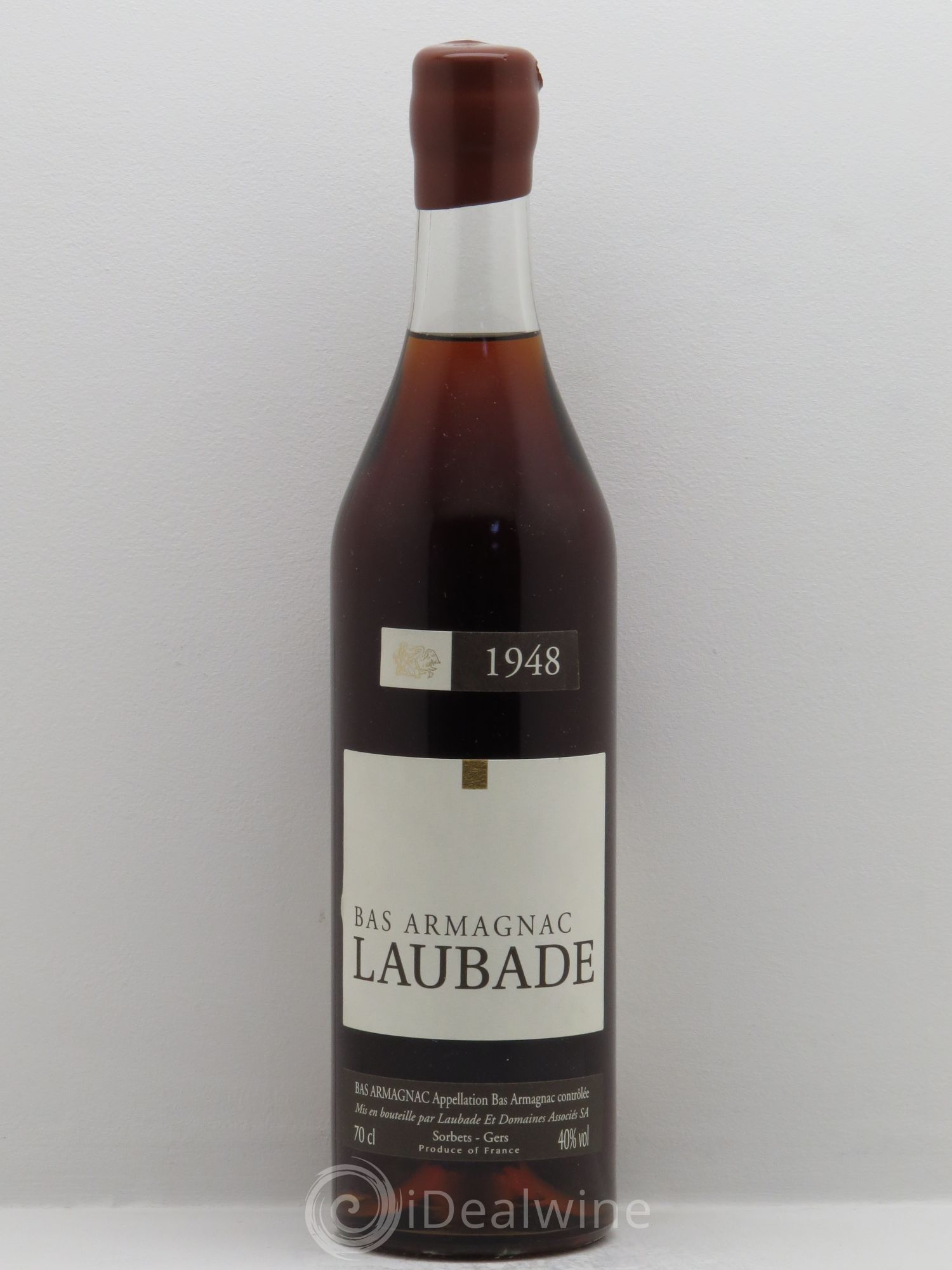 Bas-Armagnac Château de Laubade 40° 1948 - Posten von 1 Flasche - 0