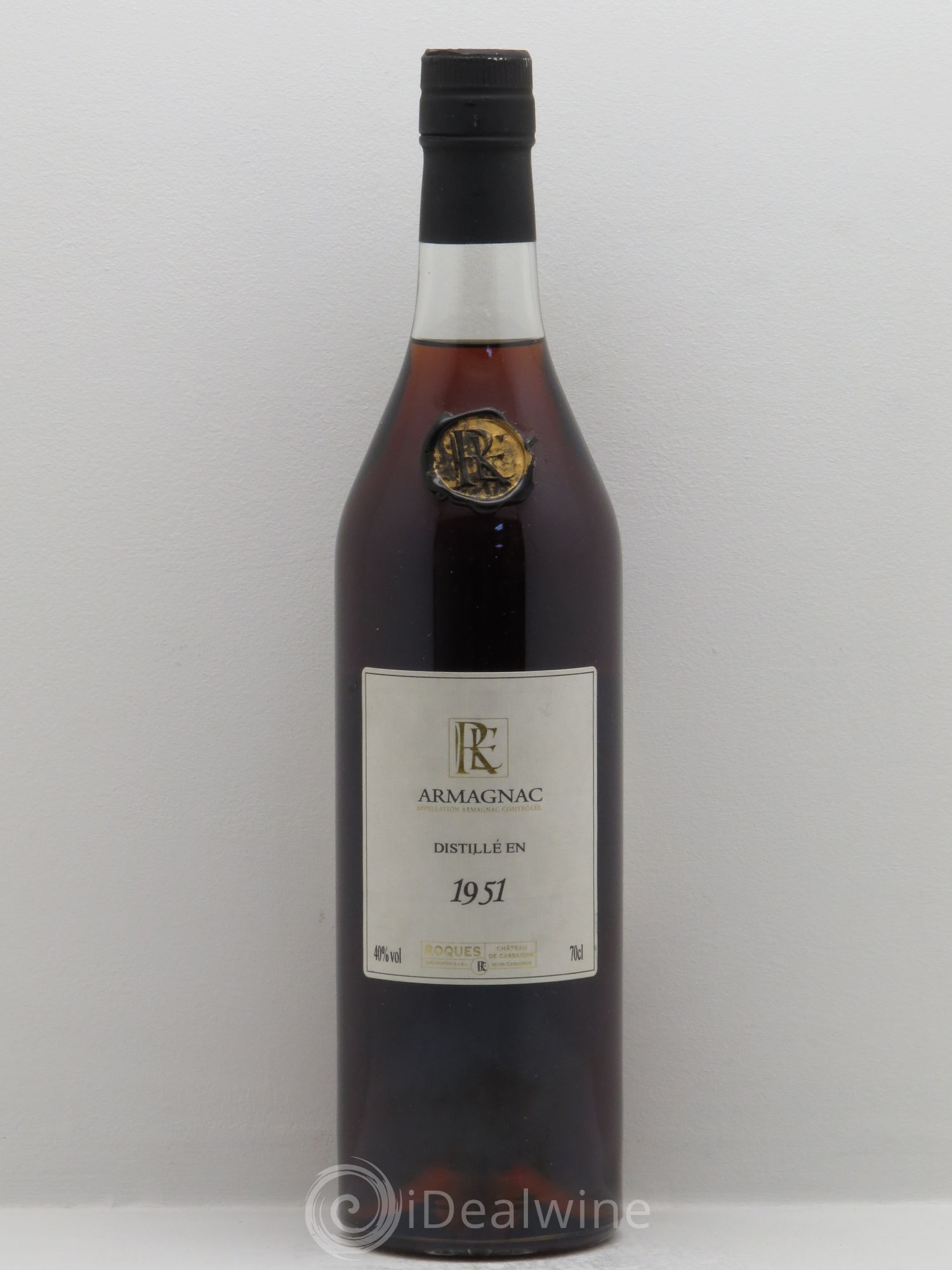 Armagnac Château de Cassaigne 40° REPRIS LE 30/06/2015 1951 - Posten von 1 Flasche - 0