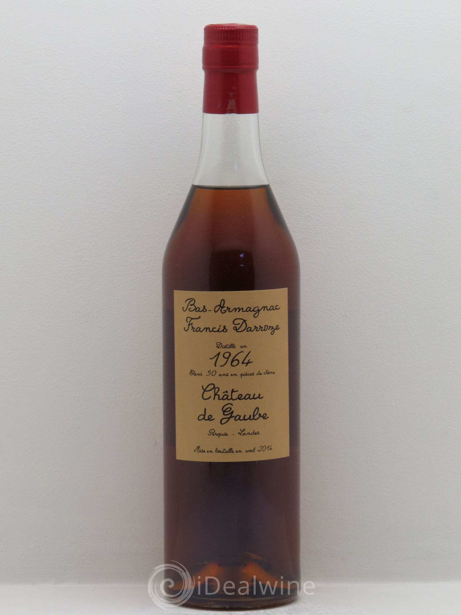 Bas-Armagnac Château de Gaube 43° 1964 - Posten von 1 Flasche - 0