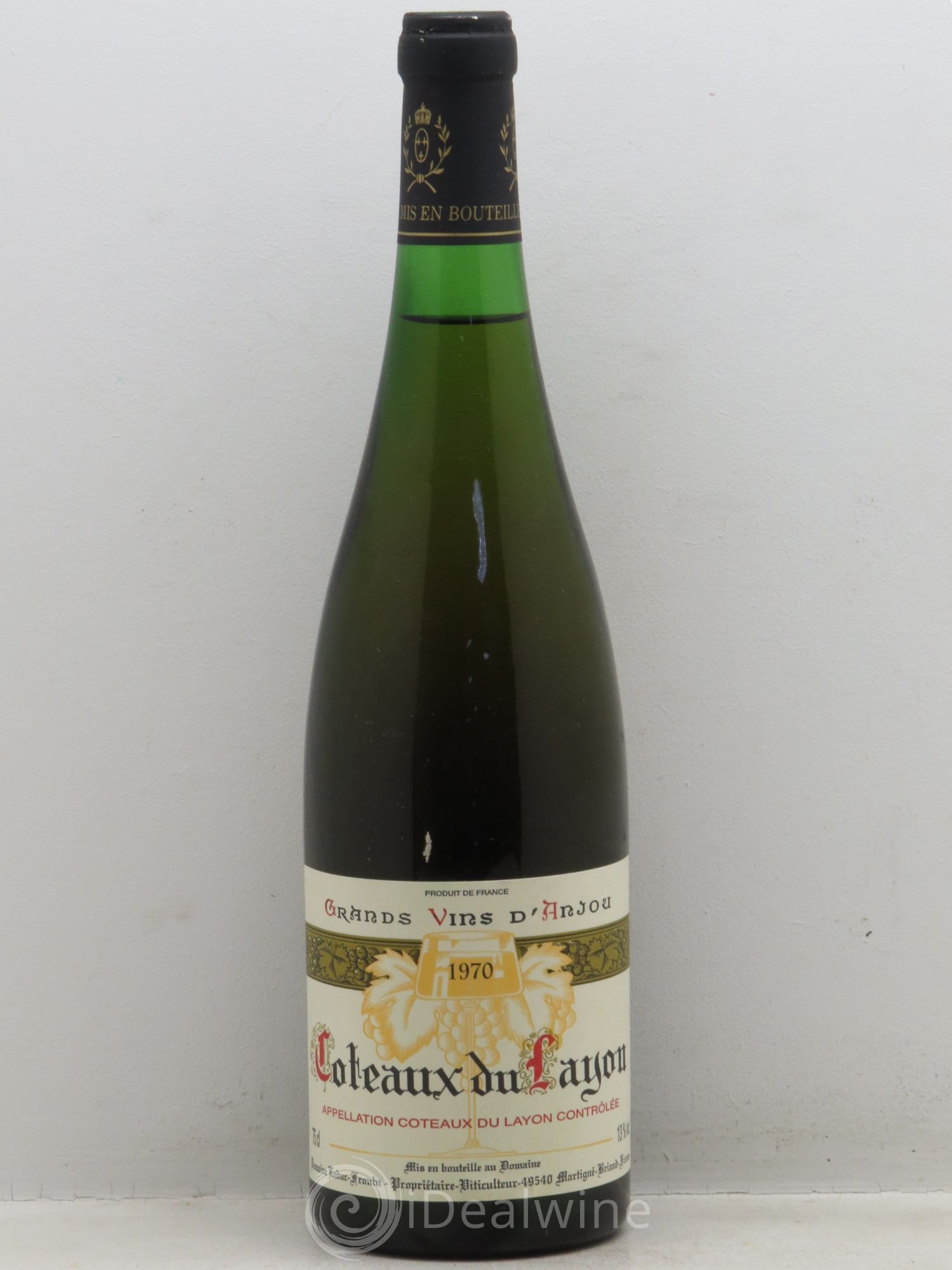 Coteaux du Layon Leduc Frouin (sans prix de réserve - no reserve) 1970 - Lotto di 1 bottiglia - 0