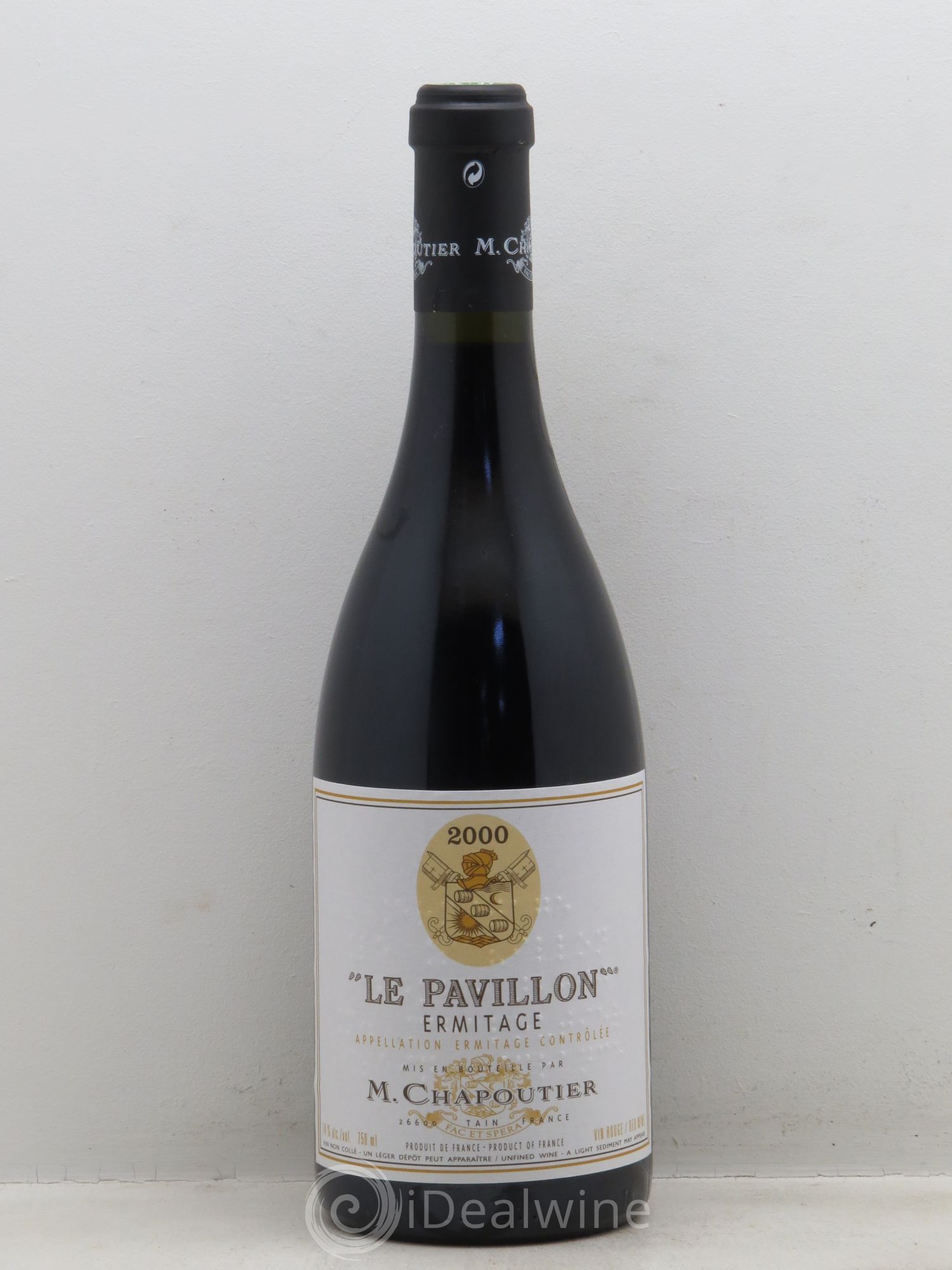 Hermitage Ermitage Le Pavillon Chapoutier 2000 - Lot de 1 bouteille - 0