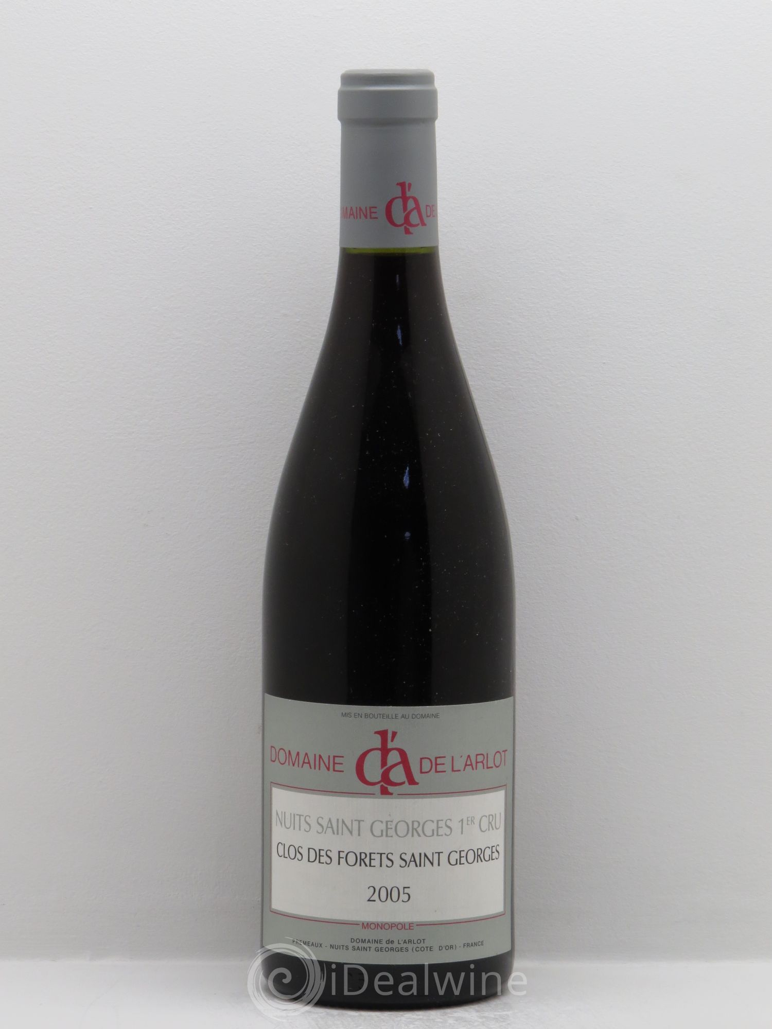 Nuits-Saint-Georges 1er Cru Clos des Forêts Saint Georges Arlot 2005 - Posten von 1 Flasche - 0