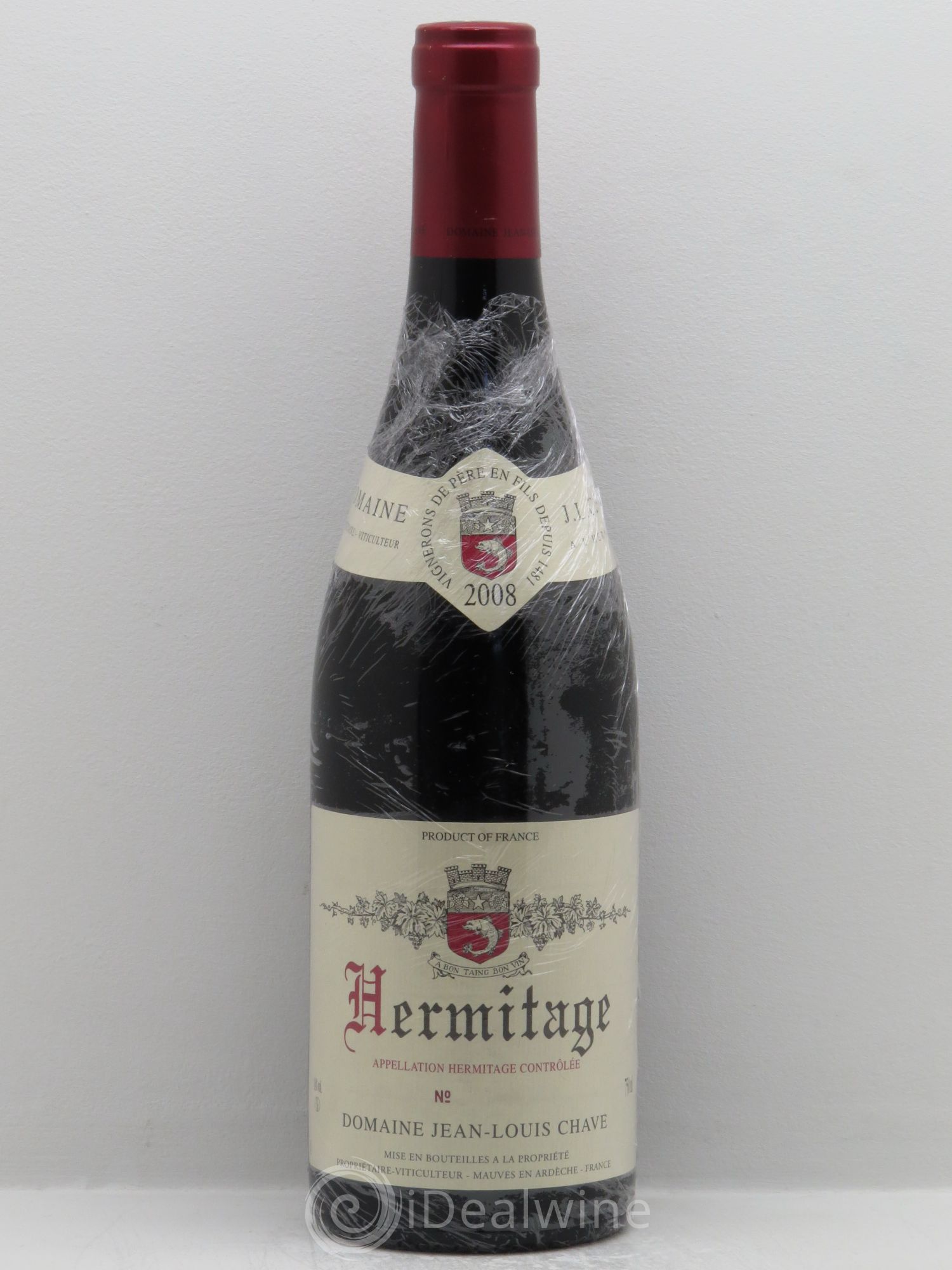 Hermitage Jean-Louis Chave 2008 - Lot de 1 bouteille - 0